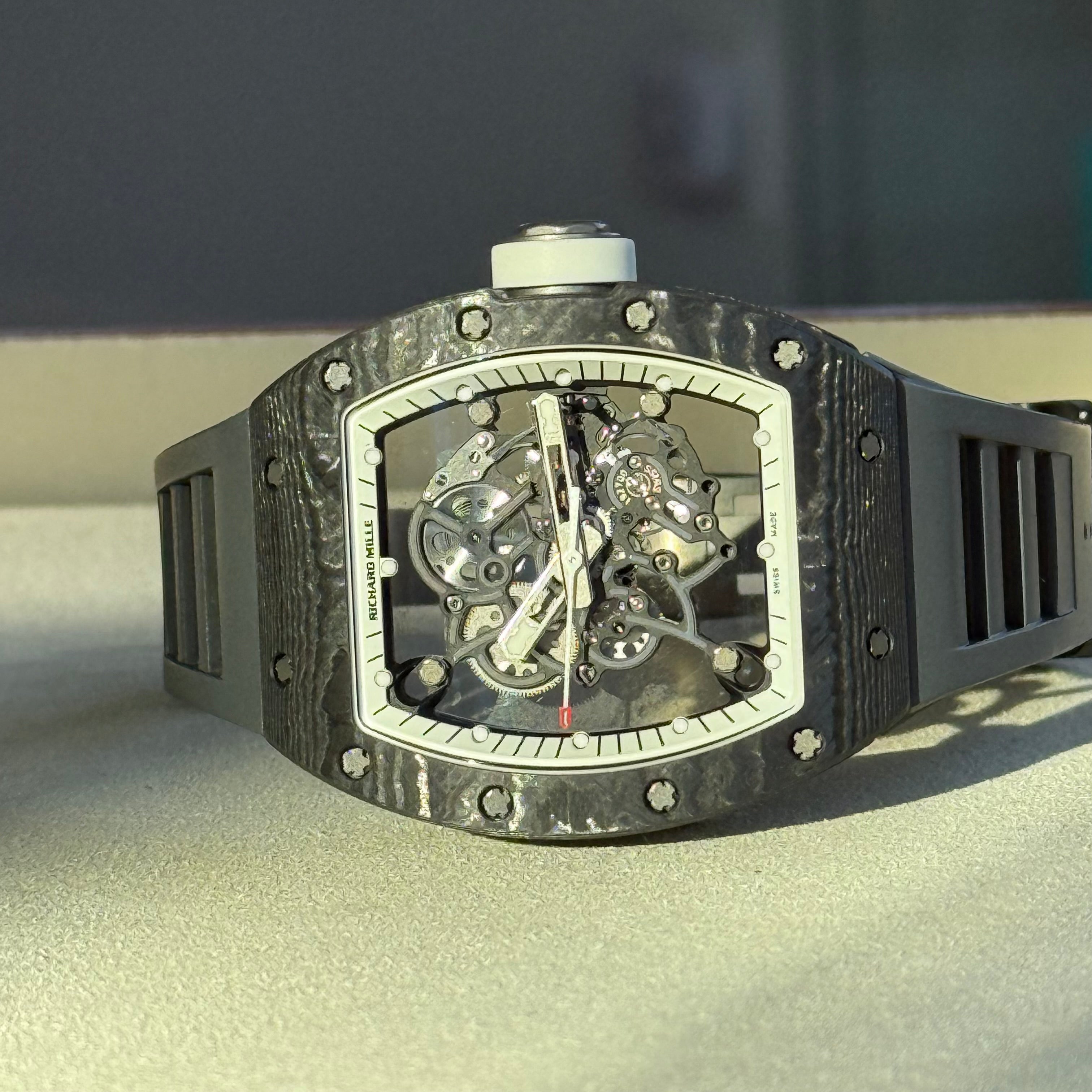 Richard Mille Rm055 Bubba Watson Skeleton Dial RM055