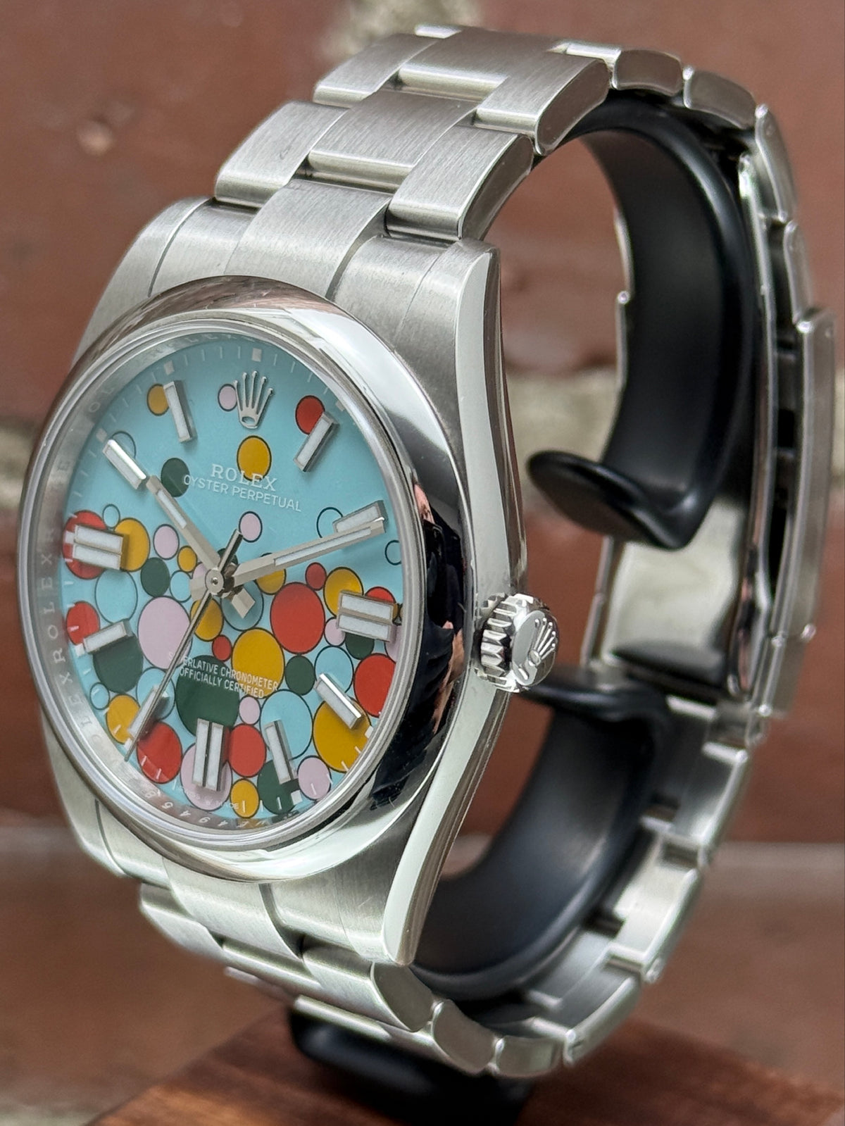Excellent Rolex Oyster Perpetual 41 124300 | Steel Celebration