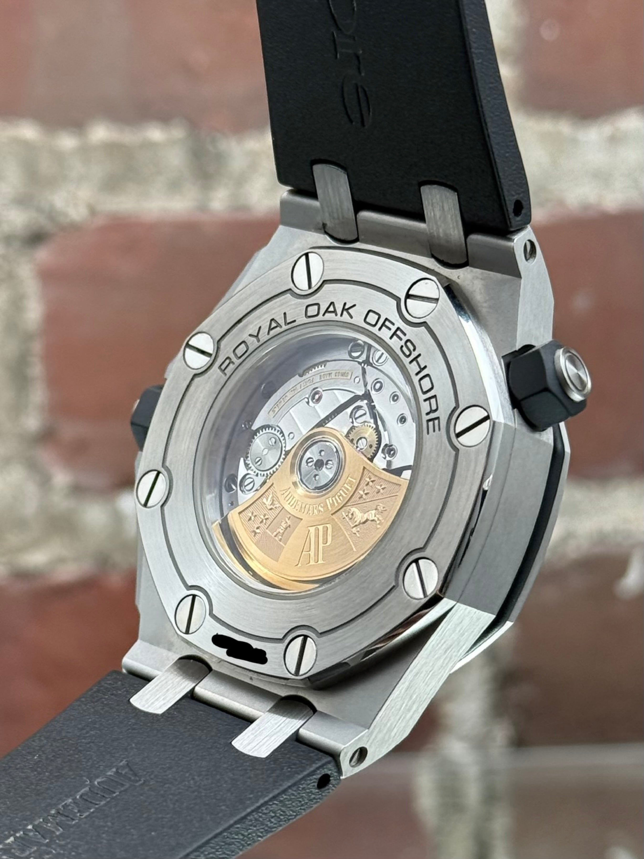 Pre-owned Audemars Piguet Royal Oak Offshore Diver 15710ST.OO.A002CA.02 |  steel  black
