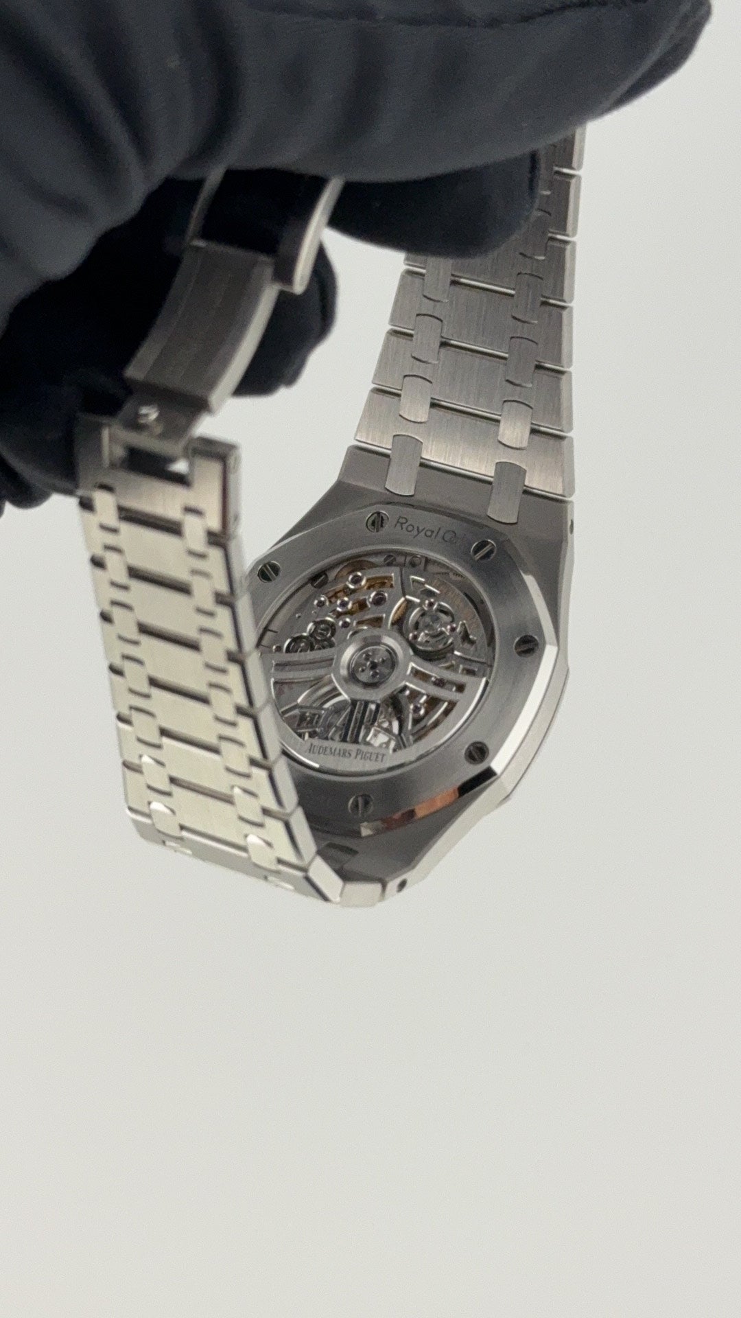 Audemars Piguet Royal Oak Flying Tourbillion Extra-Thin (RD#3) Blue Dial 26670ST.OO.1240ST.02