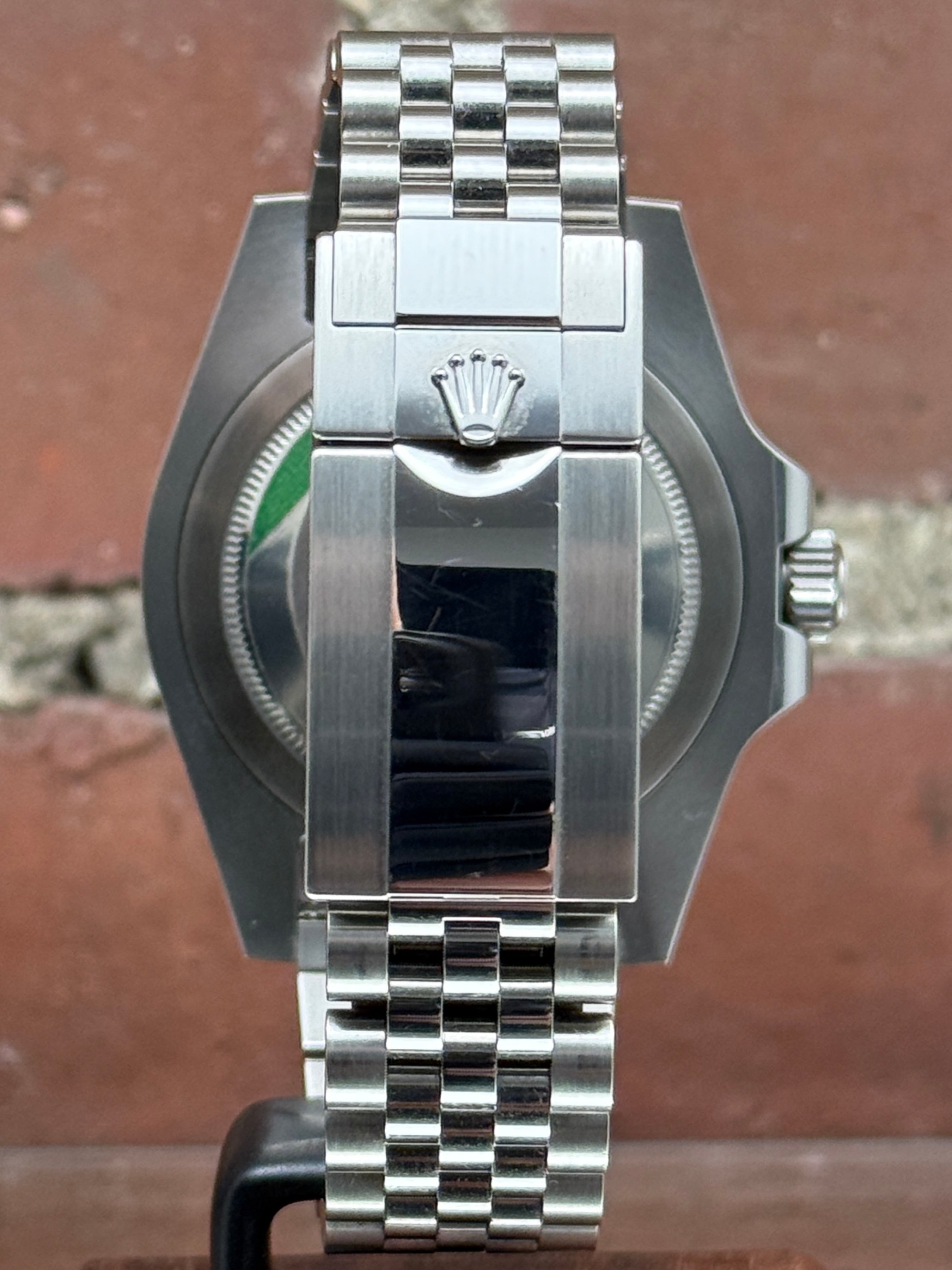 Pre-owned Rolex GMT-Master II 126710BLNR | steel black