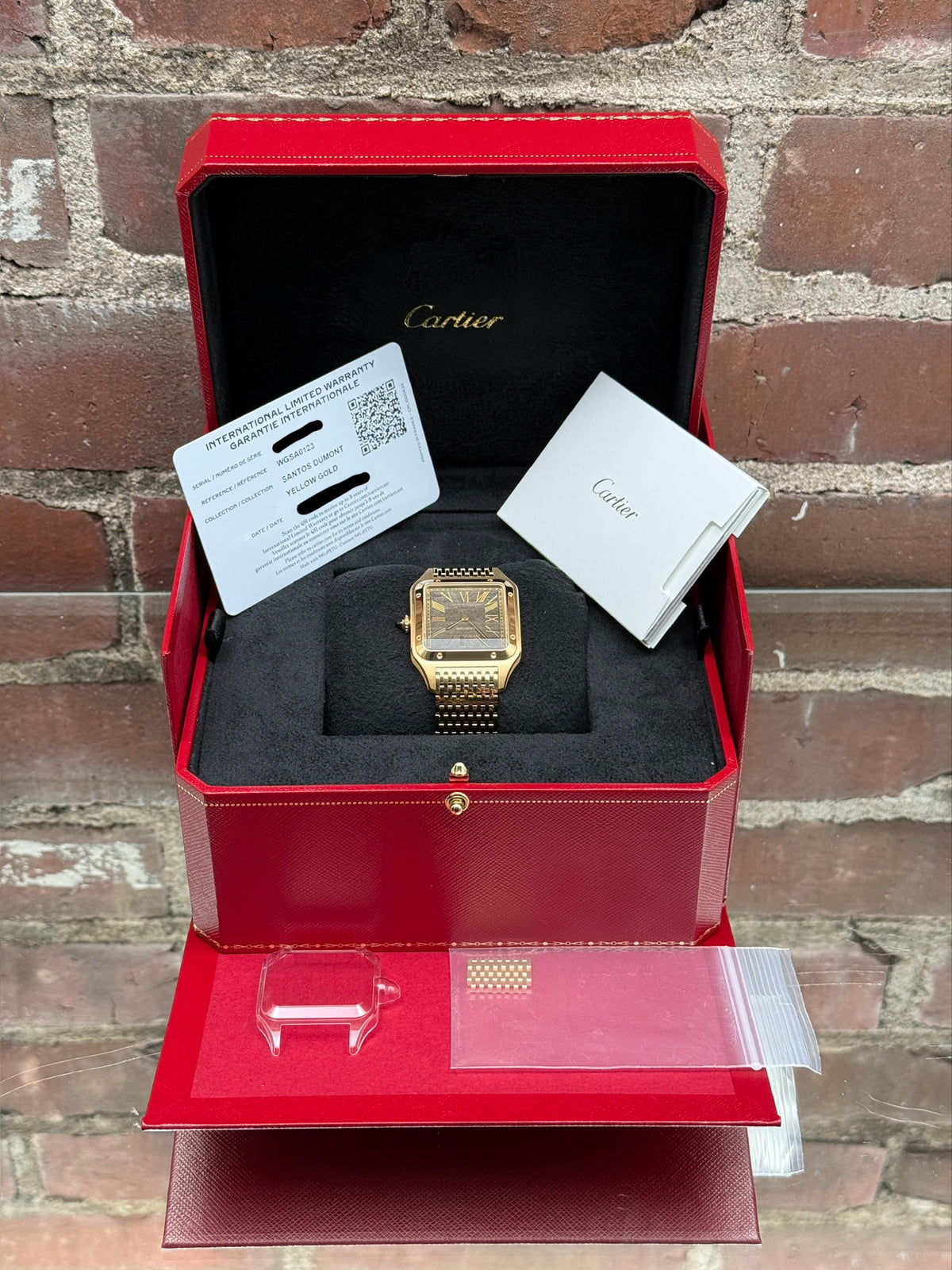 Brand new Cartier Santos Dumont Limited Obsidian Dial WGSA0123 WGSA0123 | N/A N/A