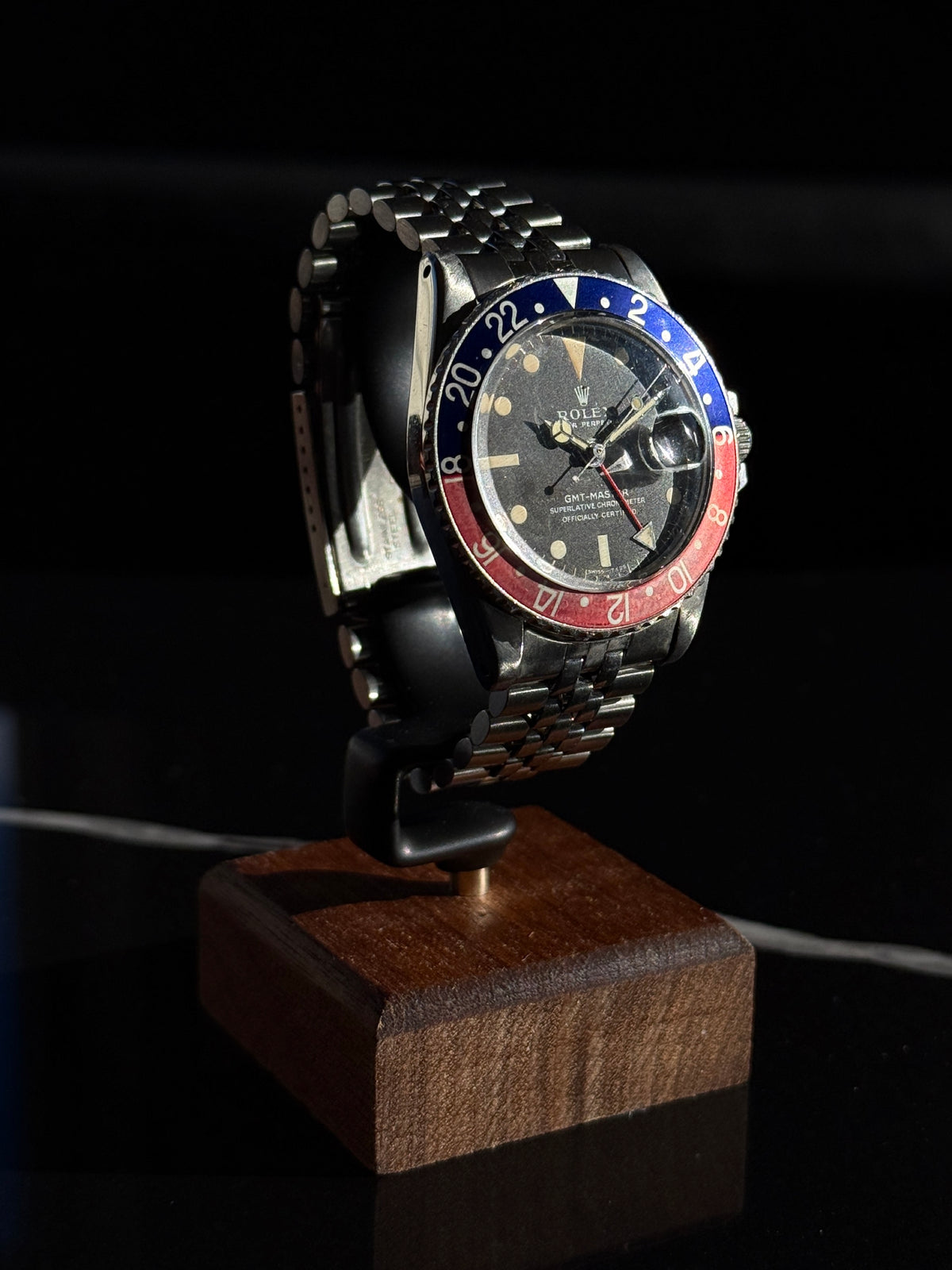 Pre-owned Rolex GMT-Master "Pepsi" 1675  | Steel Black