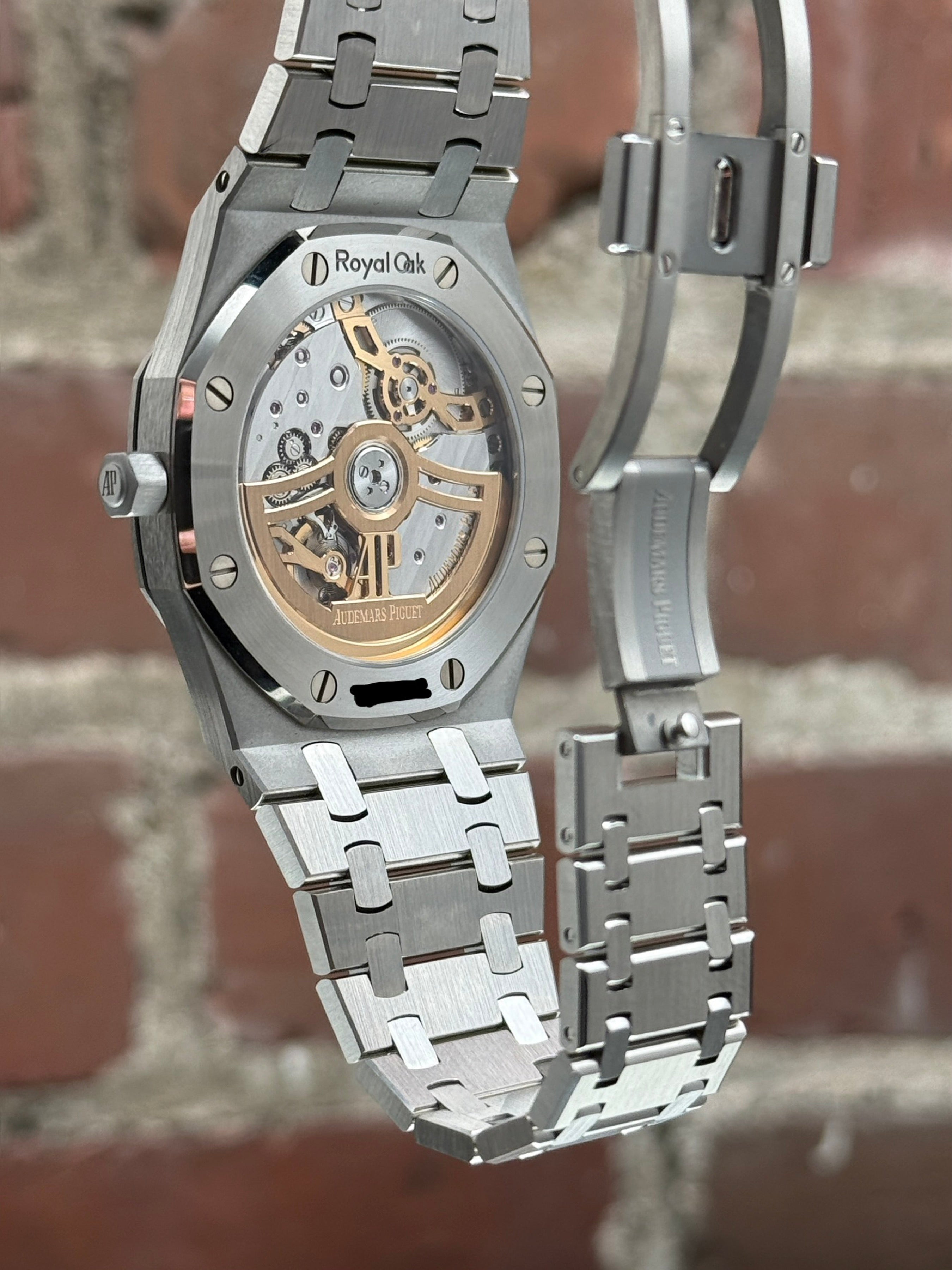 Mint Audemars Piguet Royal Oak  16202ST.OO.1240ST.02 | Steel Blue