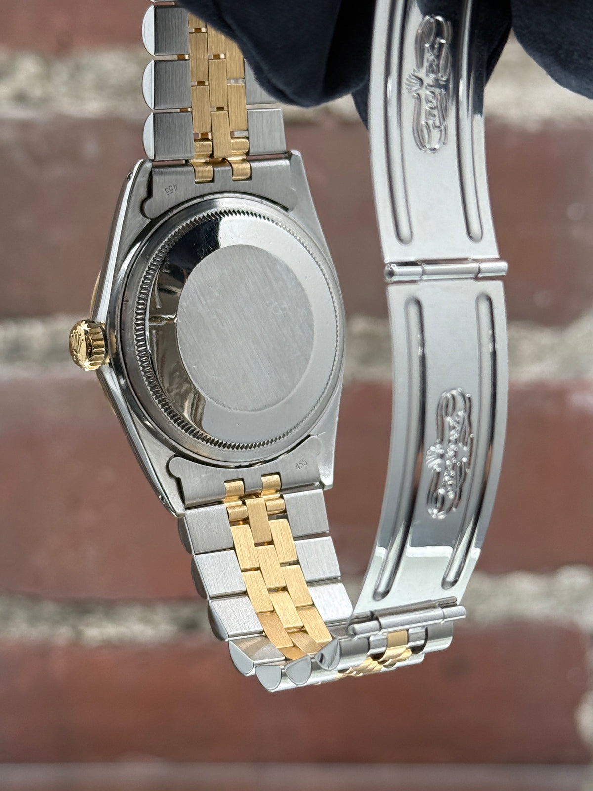 Pre-owned Rolex Datejust 36 16013 | Gold and steel Gold