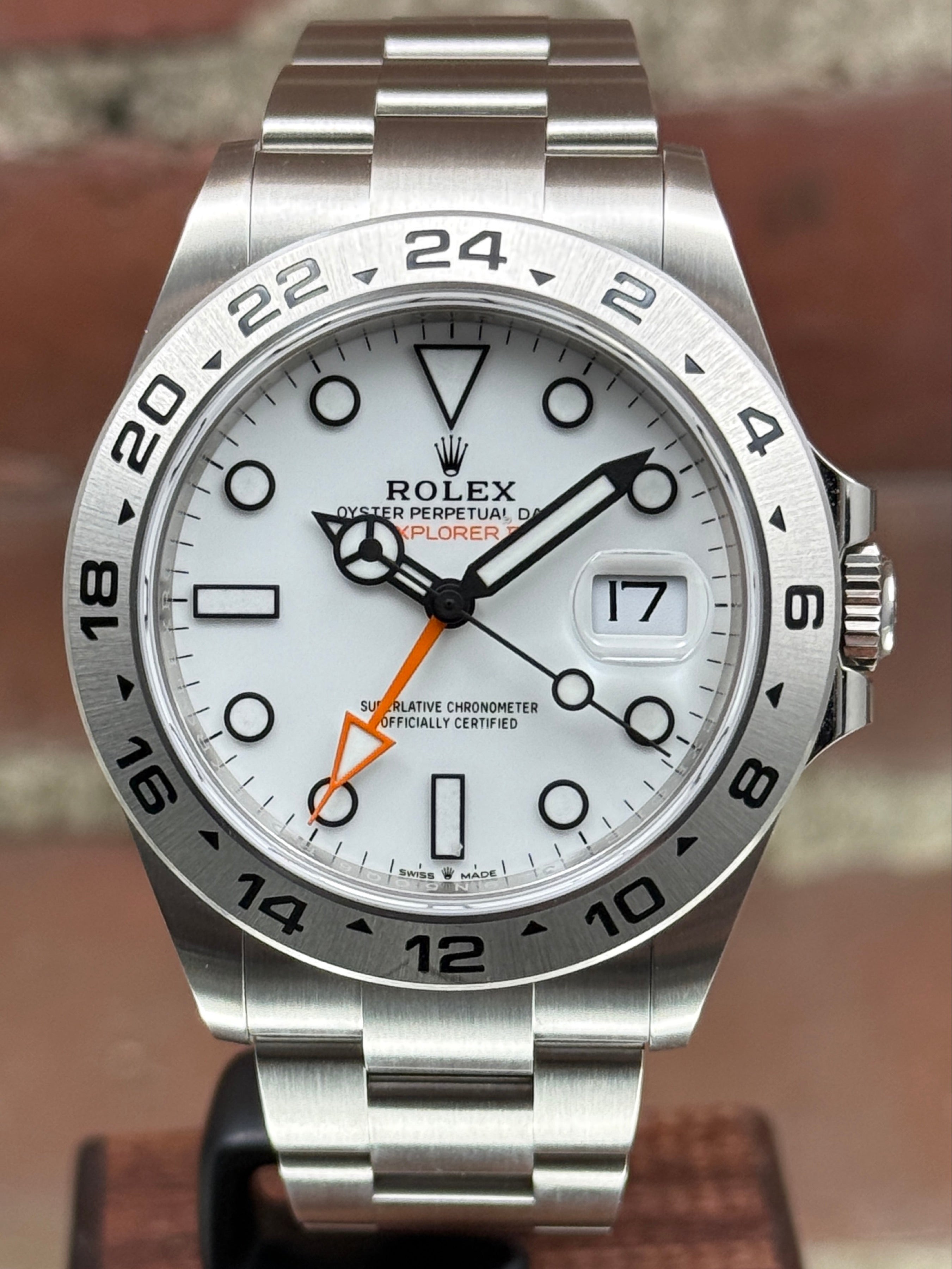 Brand new Rolex Explorer II 226570 | Steel White