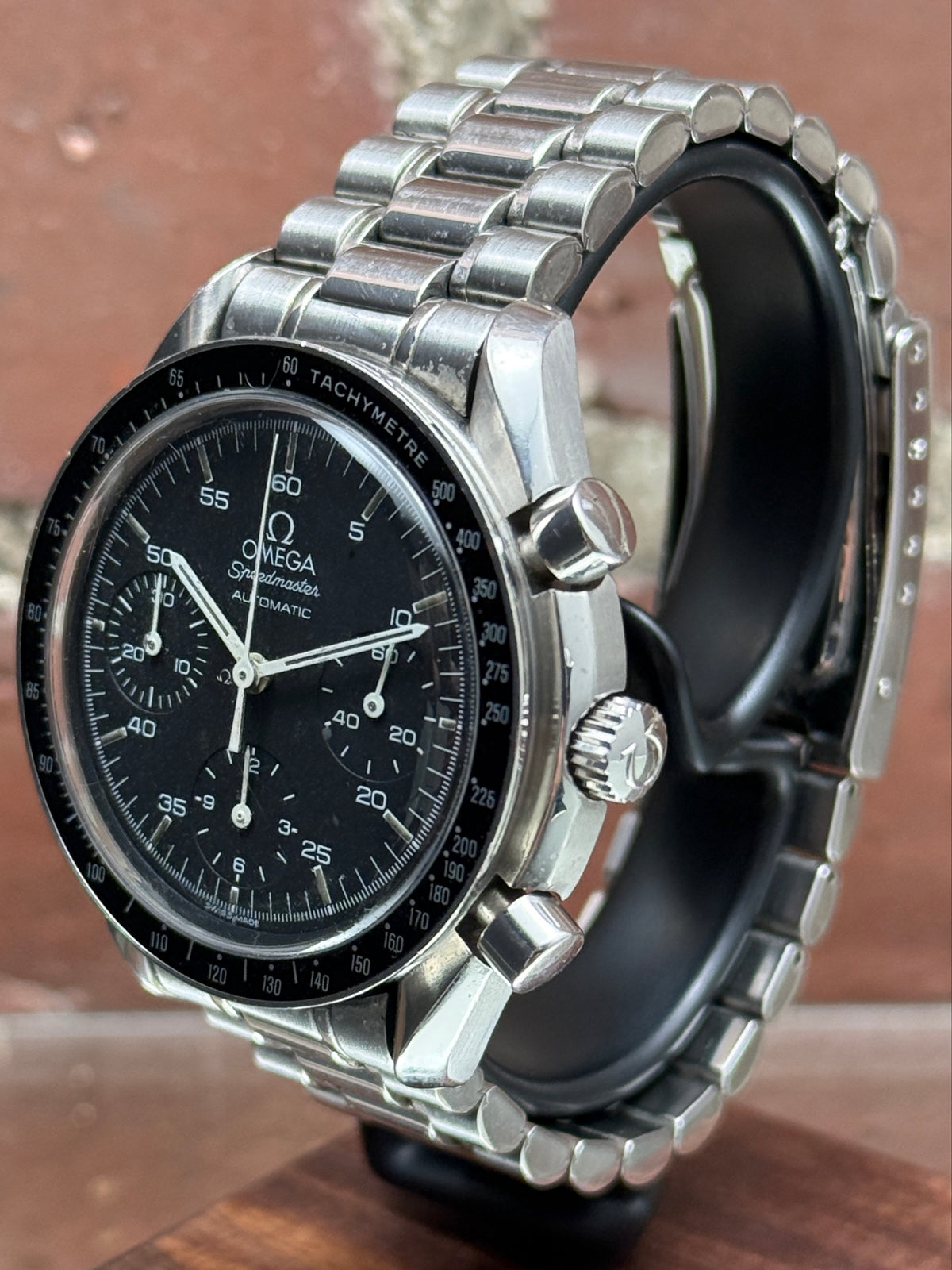Pre-owned Omega Speedmaster Reduced 3510.50.00 | Steel Black