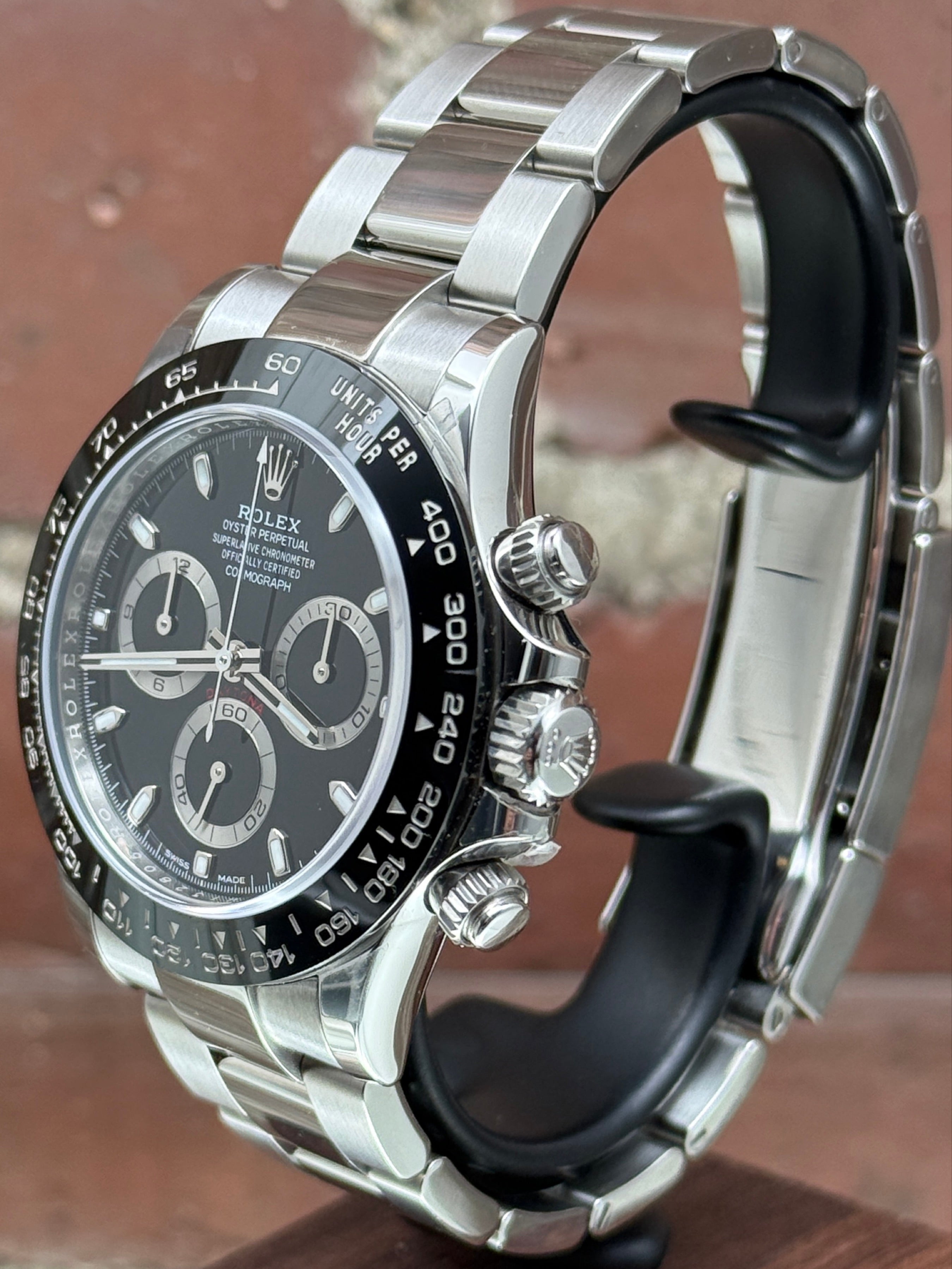 Mint Rolex Daytona 126500ln | steel black