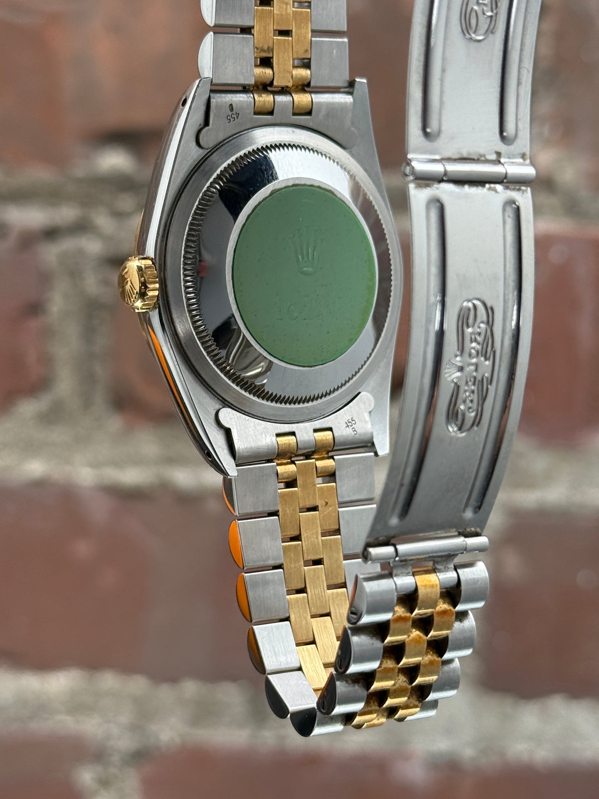 Pre-owned Rolex Datejust 36 16233 | Gold and steel Gold