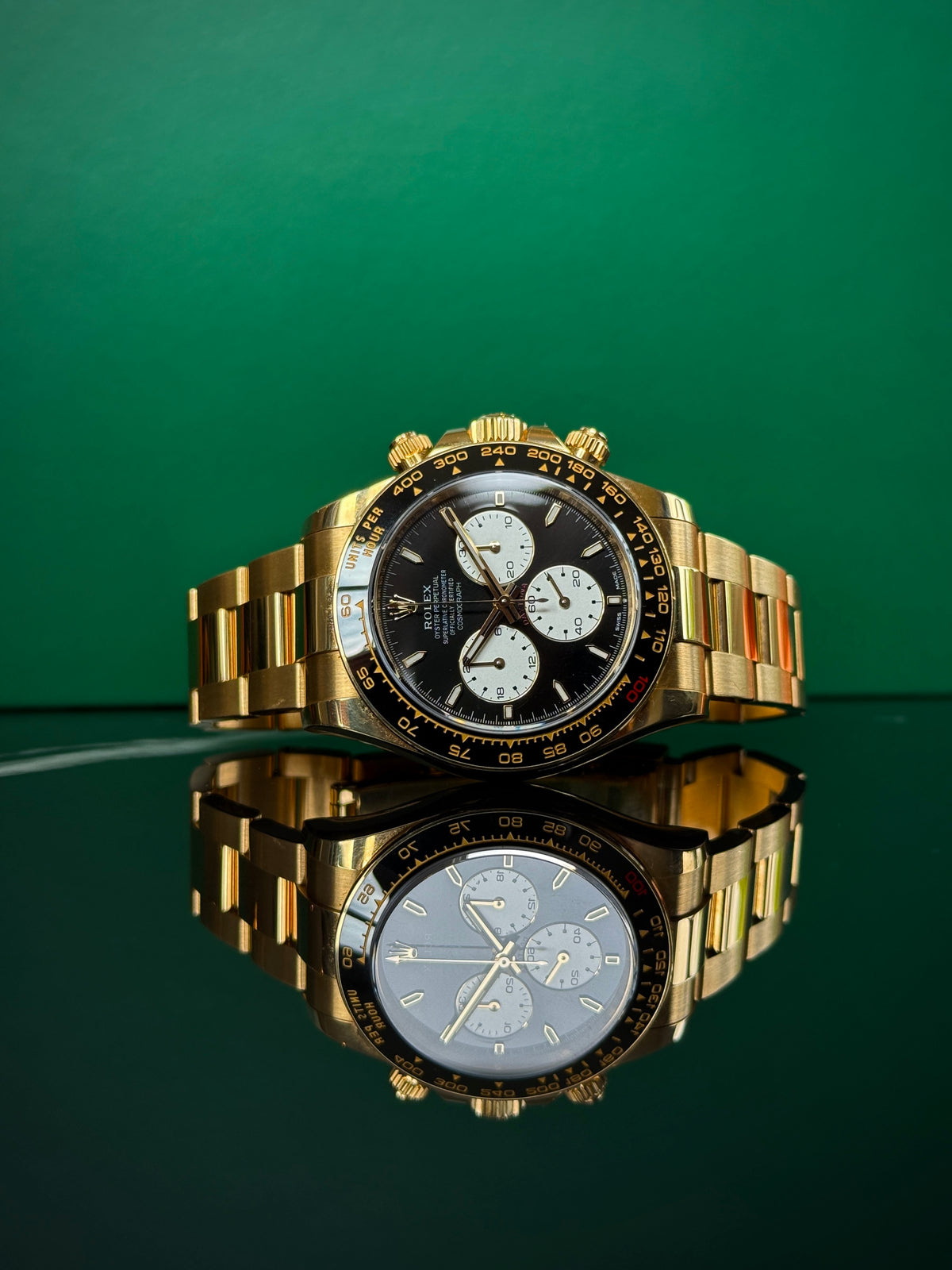 Mint Rolex Le Mans Daytona 126528LN | Yellow gold Black