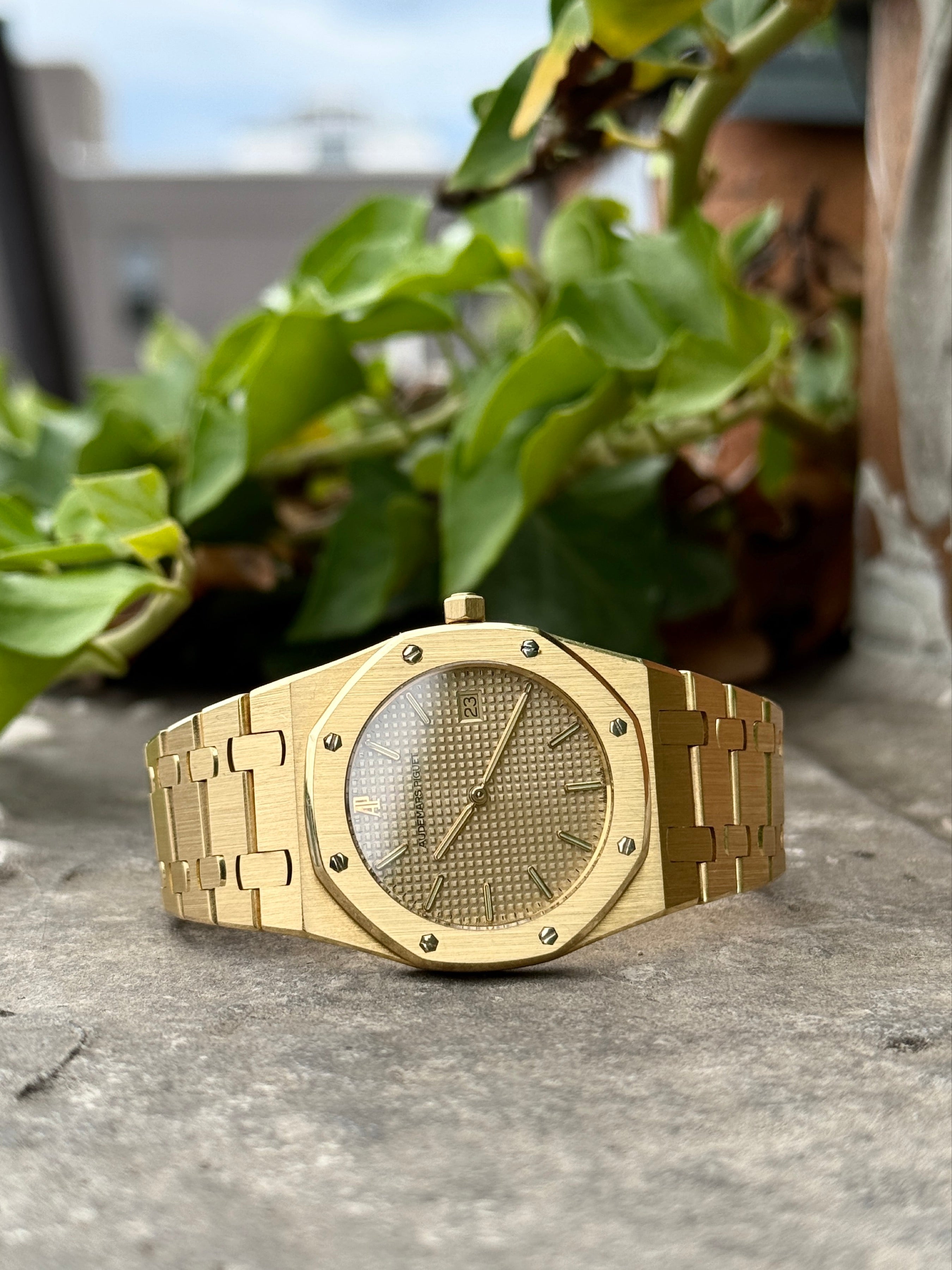 Pre-owned Audemars Piguet Royal Oak Champagne Dial 56175BA | N/A N/A