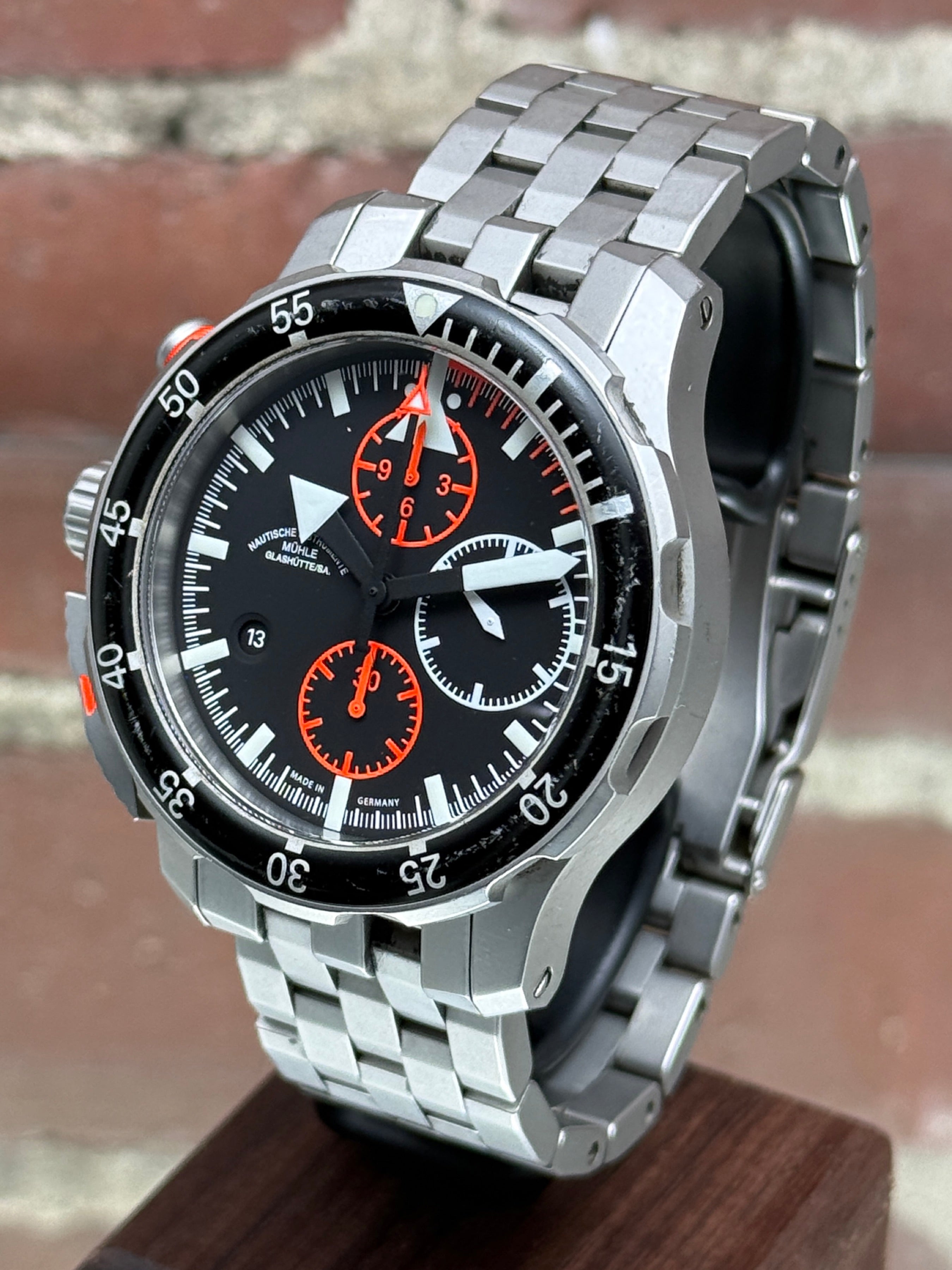 Mühle Glashütte S.a.r. Flieger-chronograph