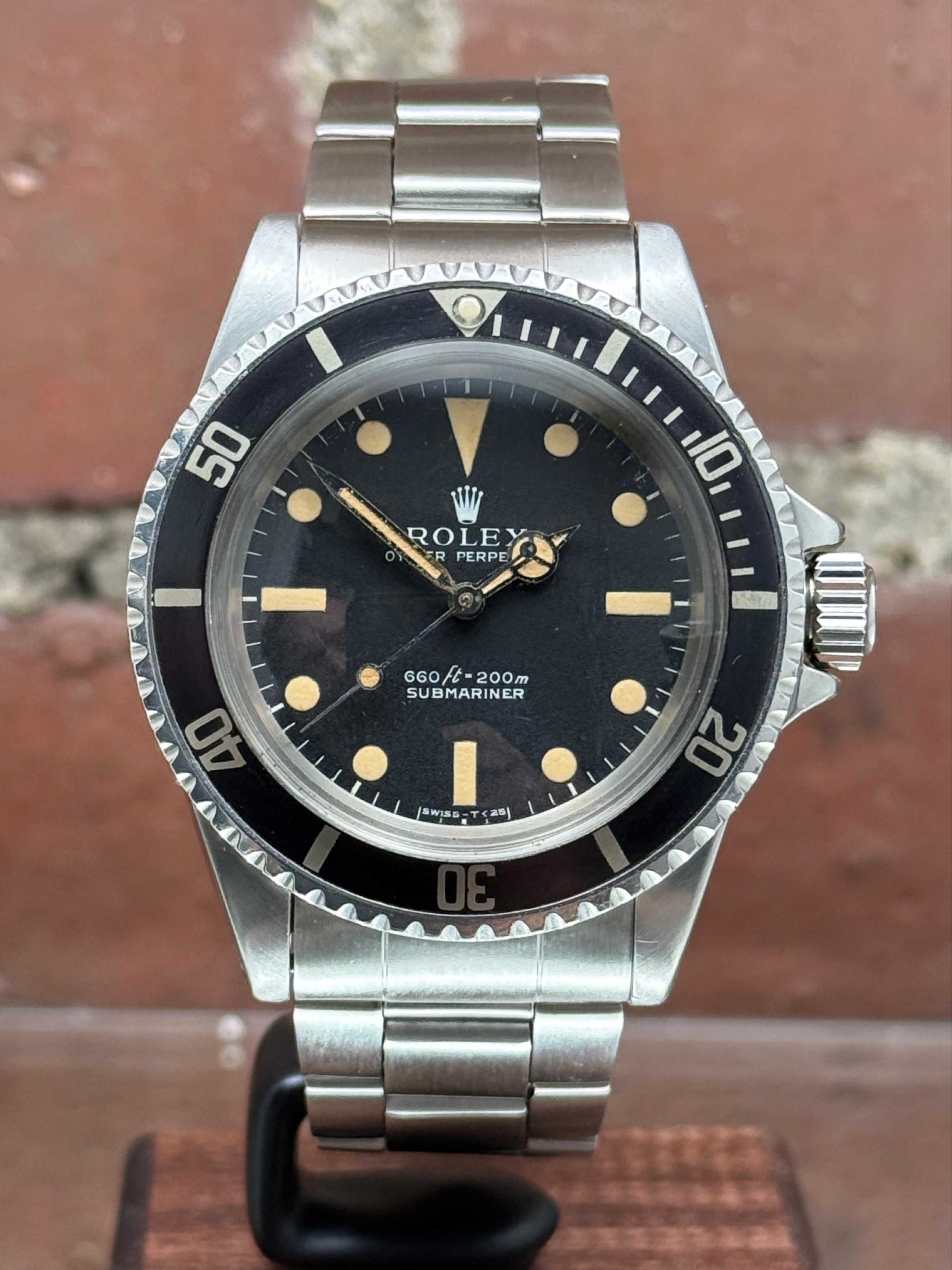 Pre-owned Rolex Submariner 5513 | Steel Black