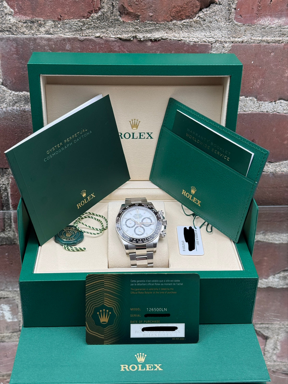 Brand new Rolex Daytona 126500ln | Steel White