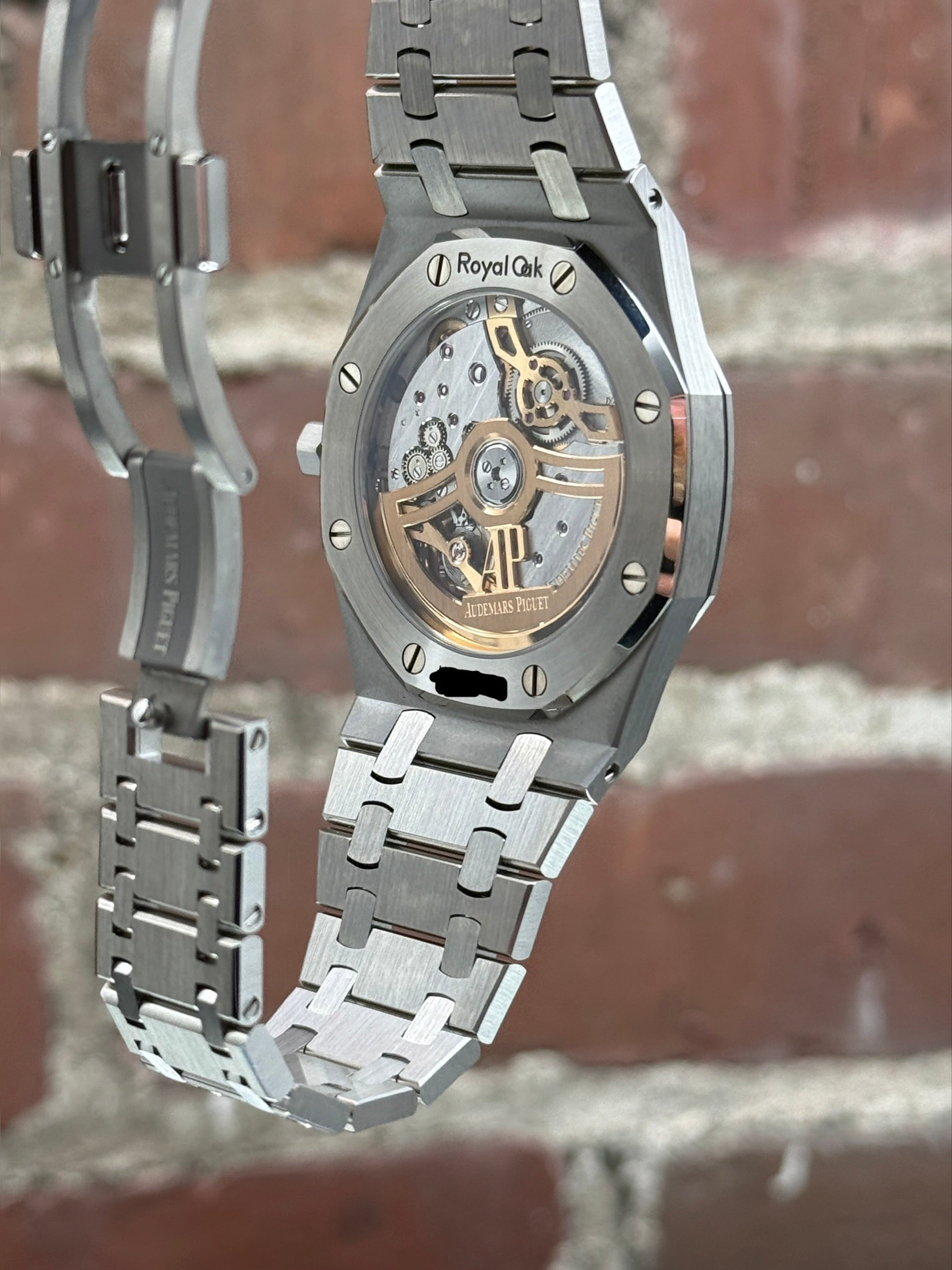 Mint Audemars Piguet Royal Oak  16202ST.OO.1240ST.02 | Steel Blue