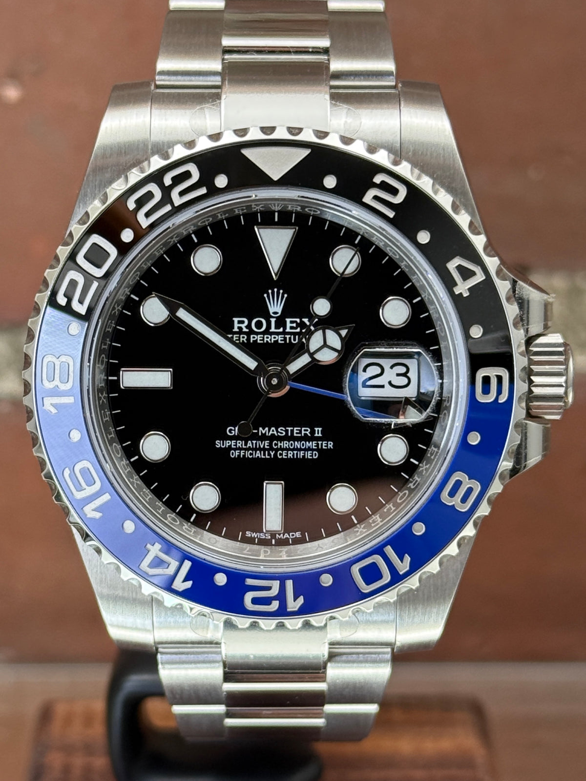 Brand new Rolex GMT-Master II "Batman" 116710BLNR | Steel Black