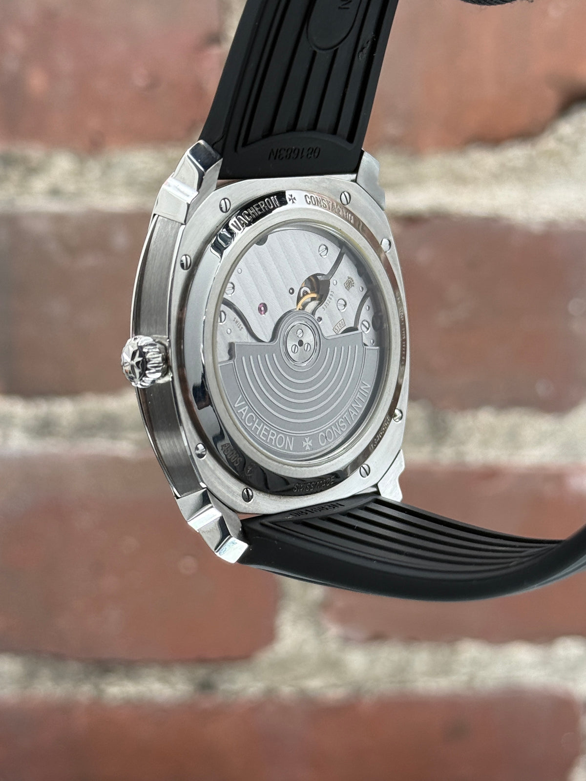 Pre-owned Vacheron Constantin Quai De L'ile 4500S/000A-B196 | Steel Black