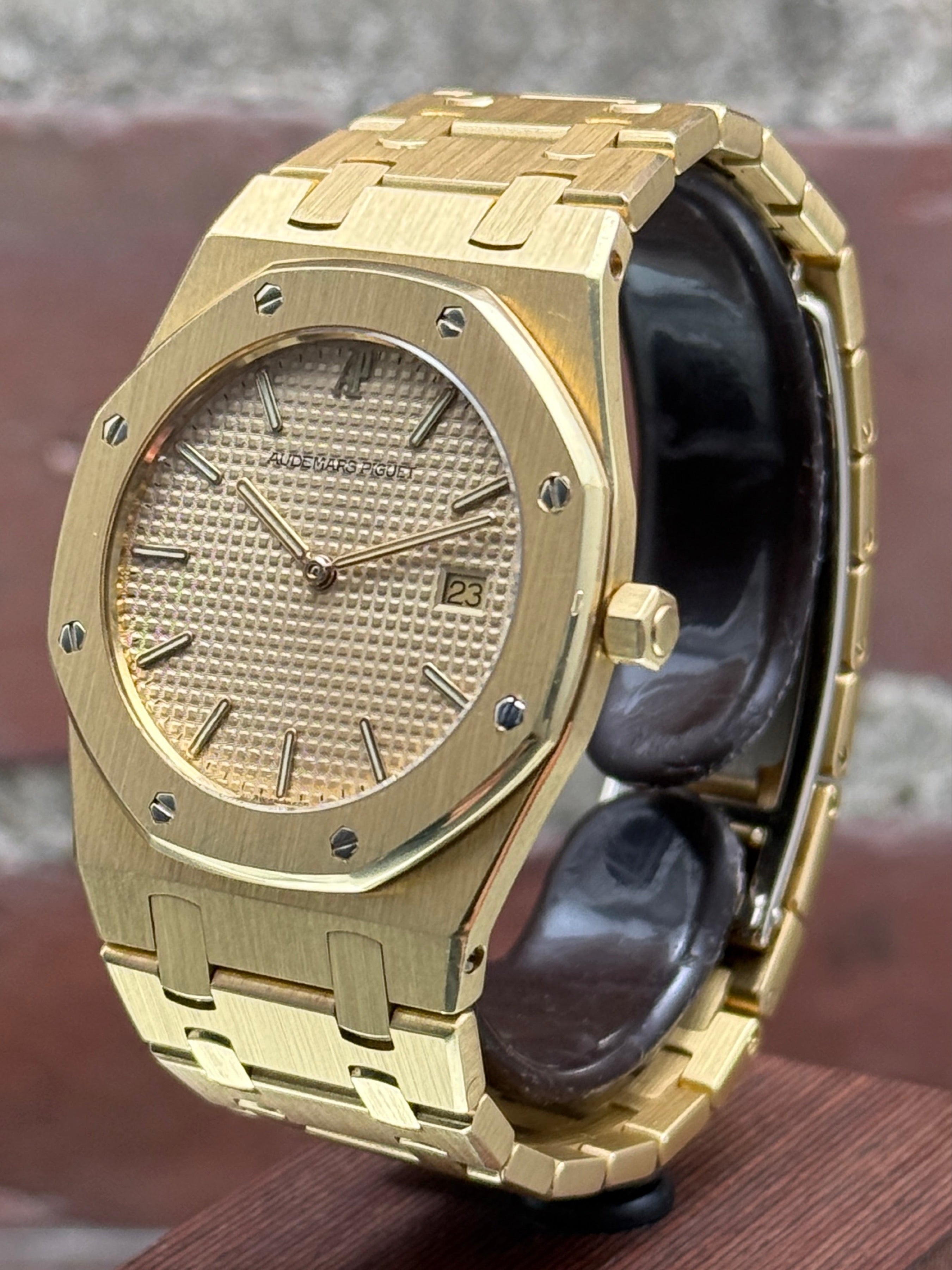 Pre-owned Audemars Piguet Royal Oak Champagne Dial 56175BA | N/A N/A