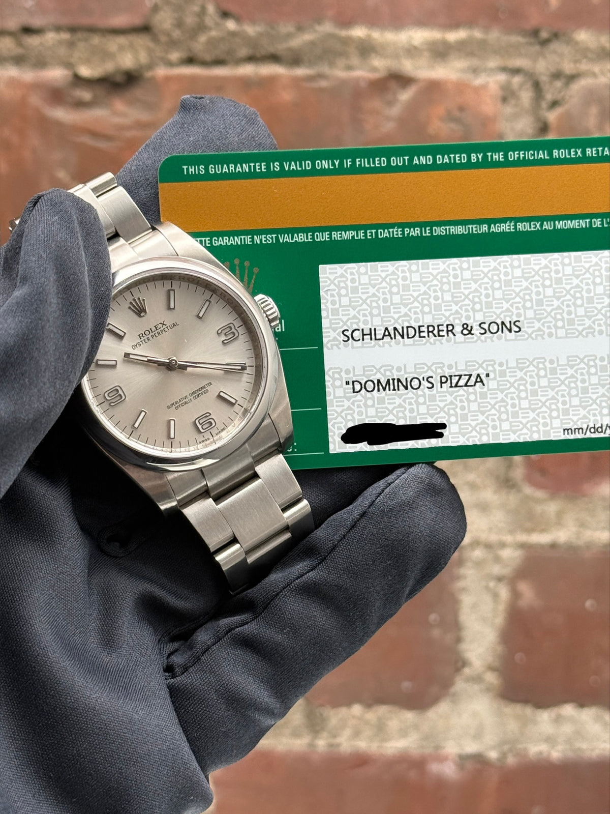 Pre-owned Rolex Oyster Perpetual 36 116000 | Steel Silver