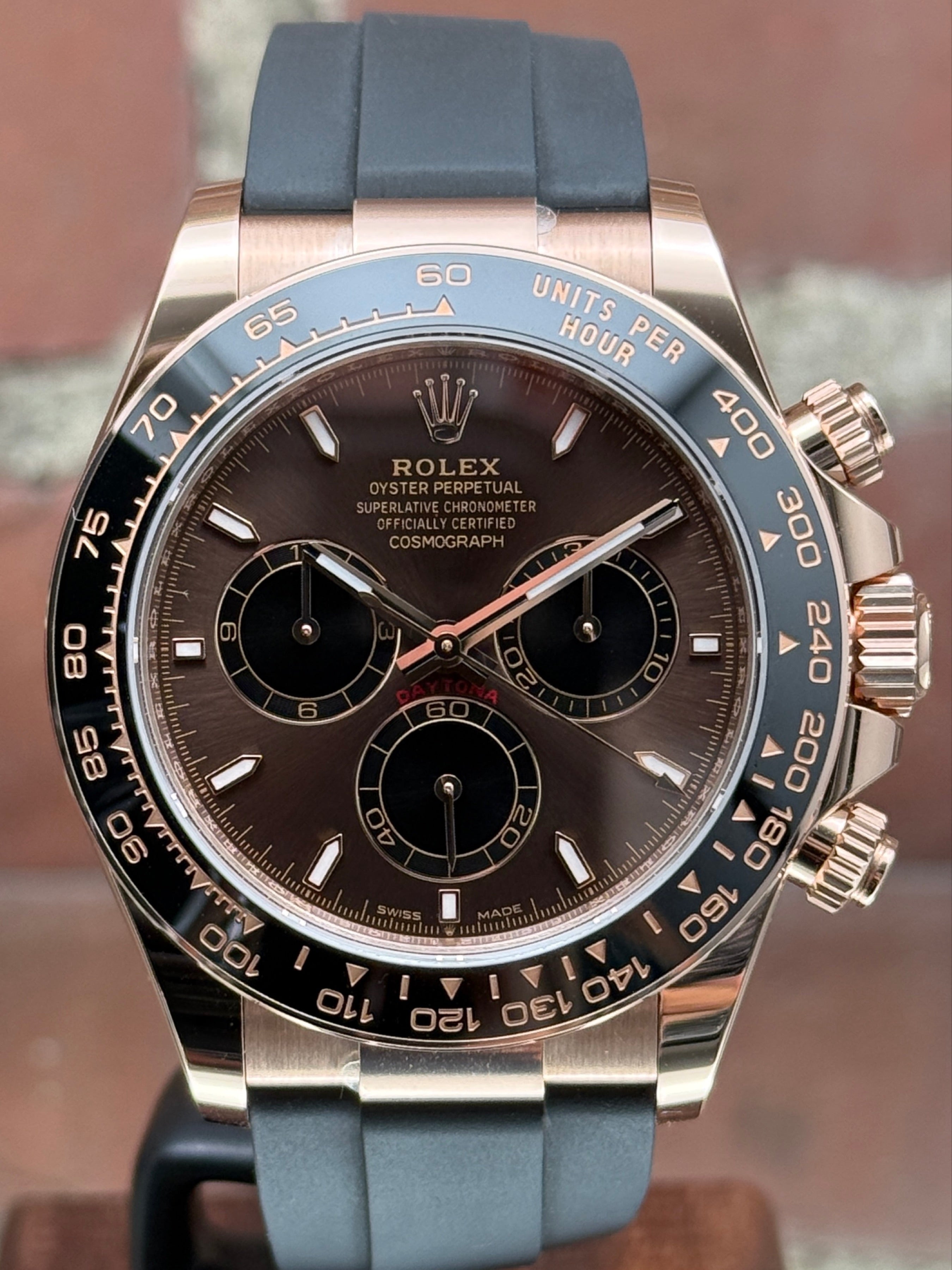 Brand new Rolex Cosmograph Daytona 126515LN | pink gold chocolate