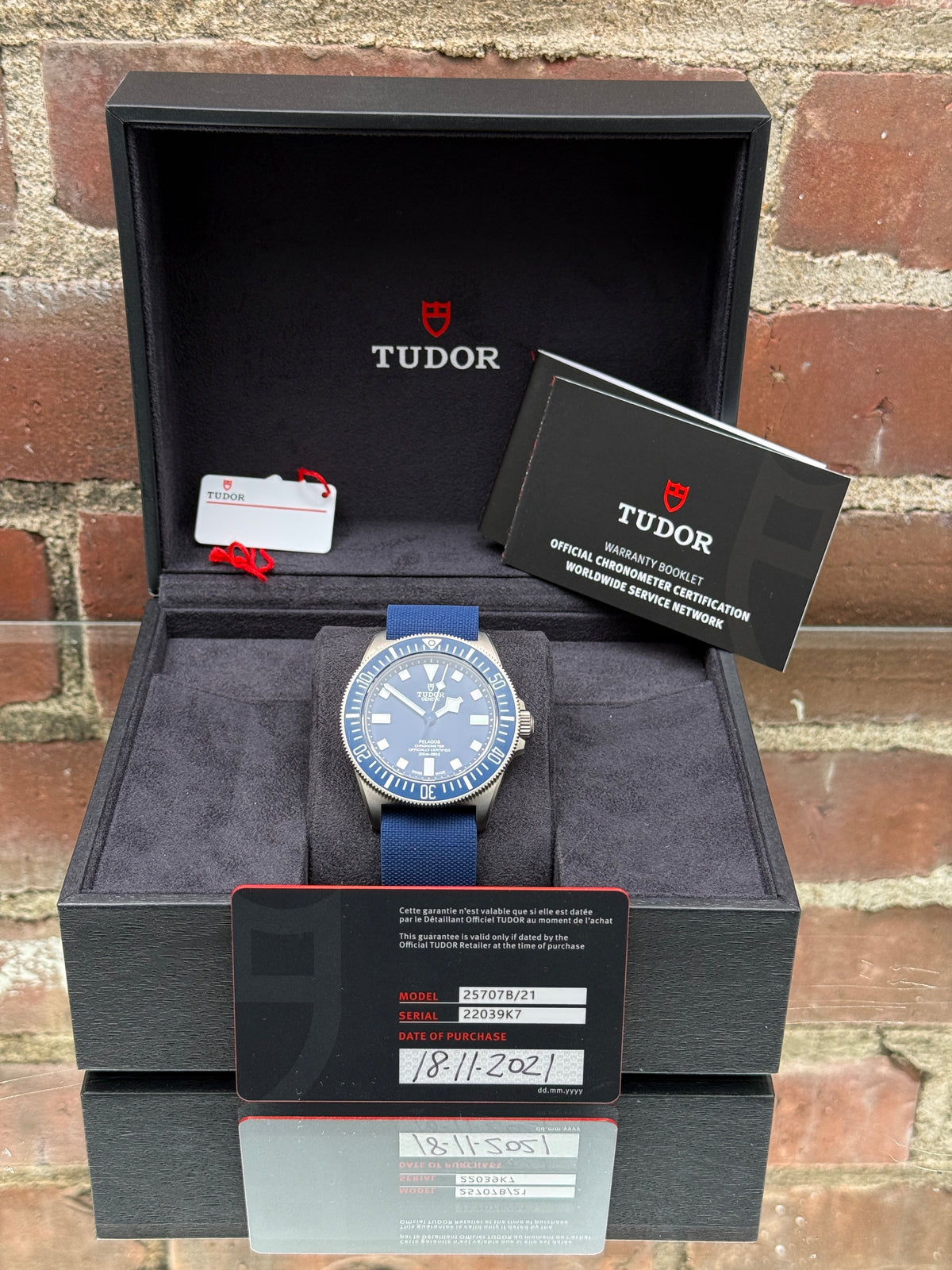 Brand new Tudor Pelagos Fxd M25707B/21-0001 | Titanium Blue