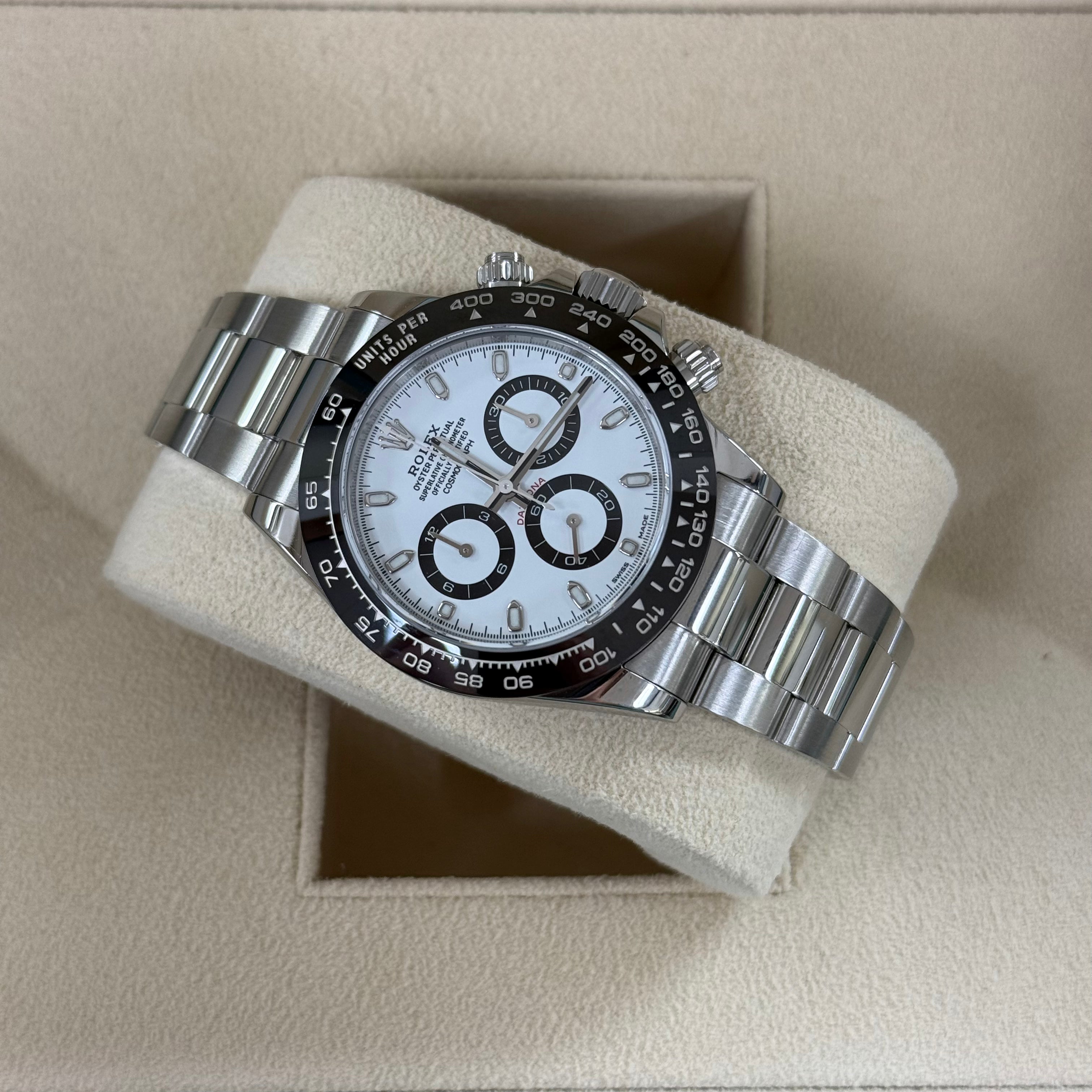 Rolex Daytona 116500LN "Panda" White Dial / Black Ceramic Bezel