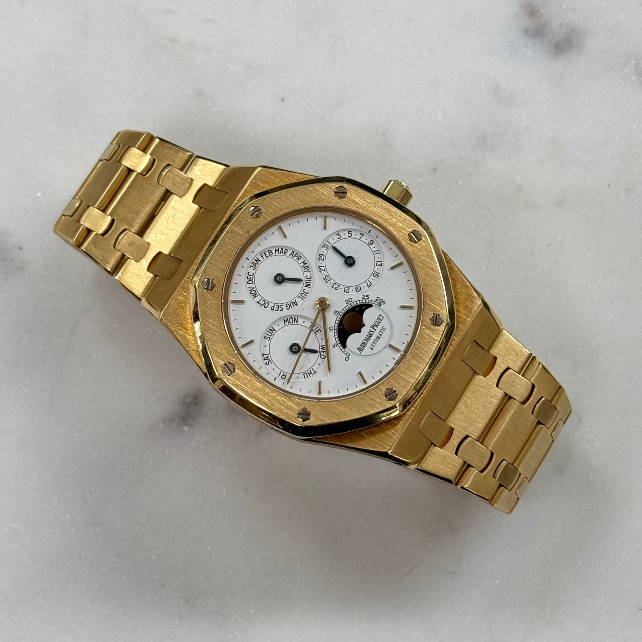 Audemars Piguet Royal Oak Quantieme Perpetual Calendar (Ref. 25654BA) 18k Yellow Gold 39mm