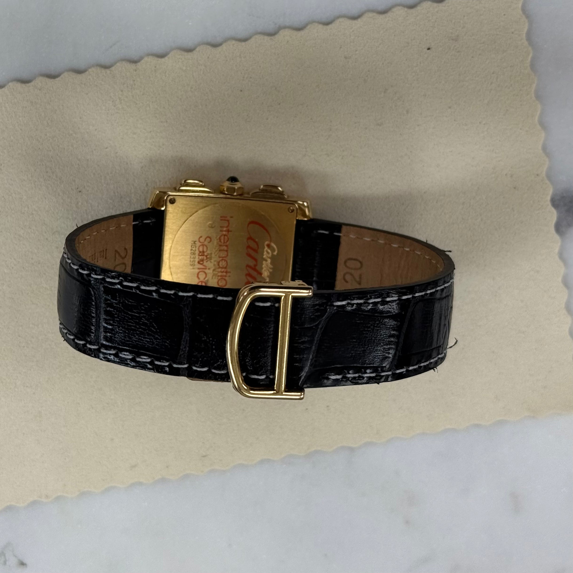 Cartier Tank Francaise Chronoflex (Ref. W5000556)
