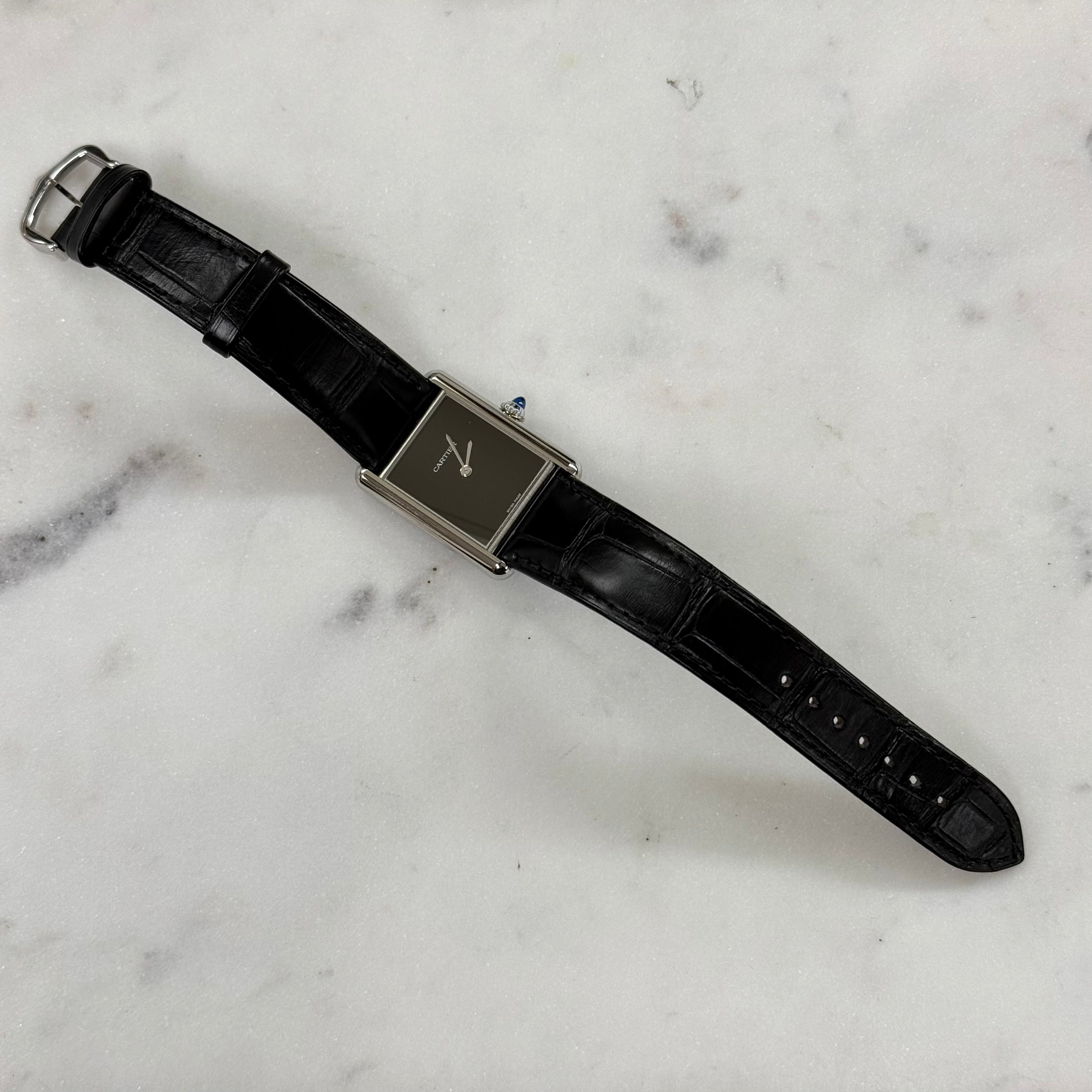 Cartier Tank Must, Black Dial (Ref. WSTA0072)
