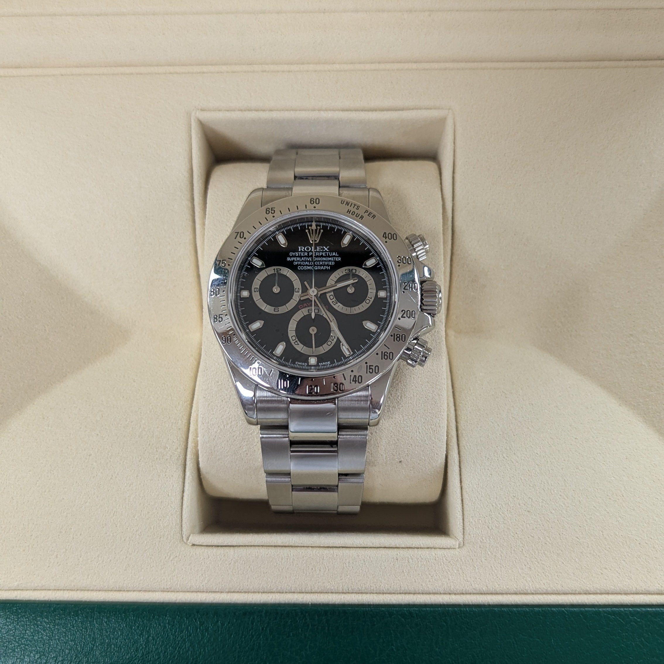 Rolex Daytona Pre-Ceramic, Black Dial "Old Buck" (Ref. 116520)