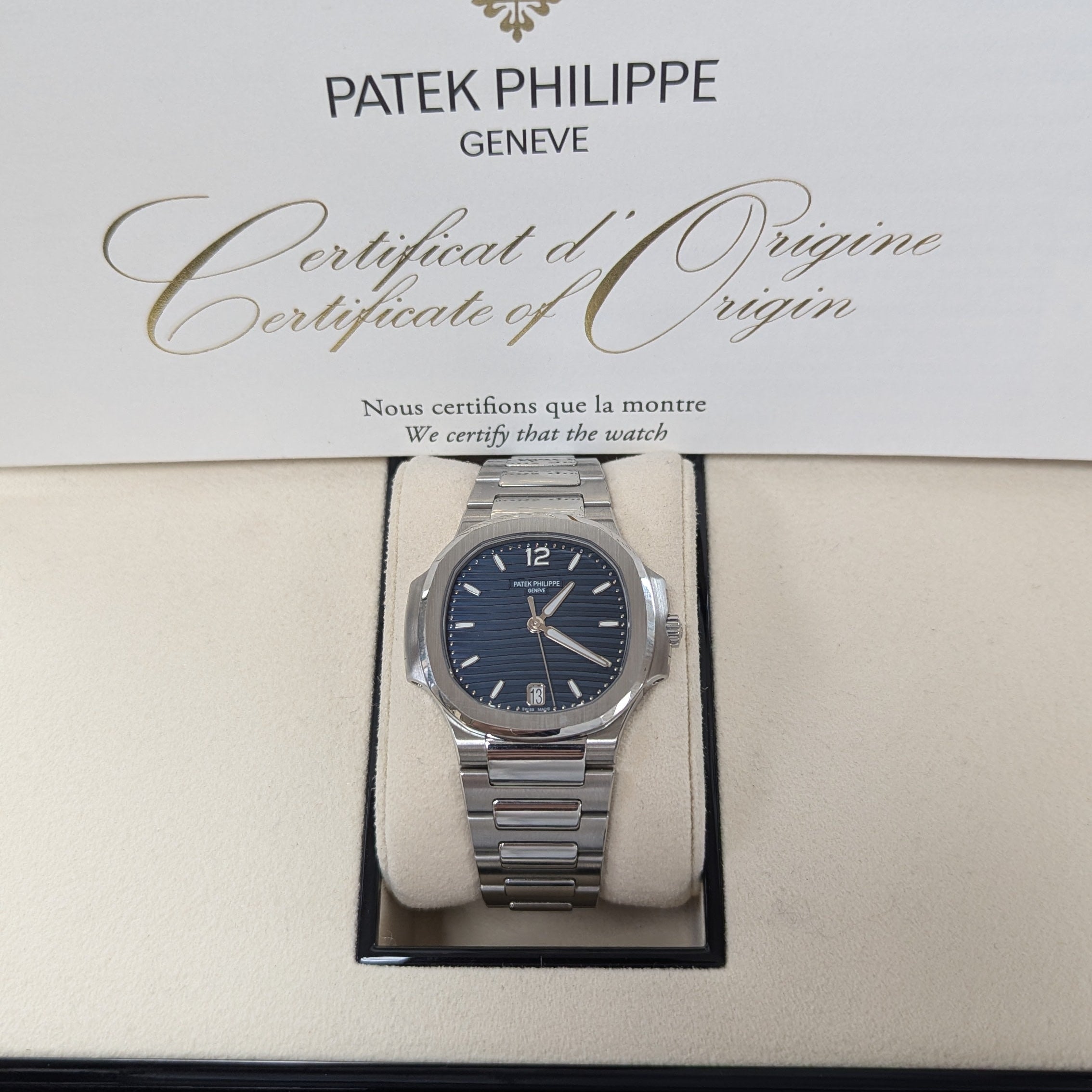 Patek Philippe Nautilus, Ref. 7118/1A, Blue Dial - 2023