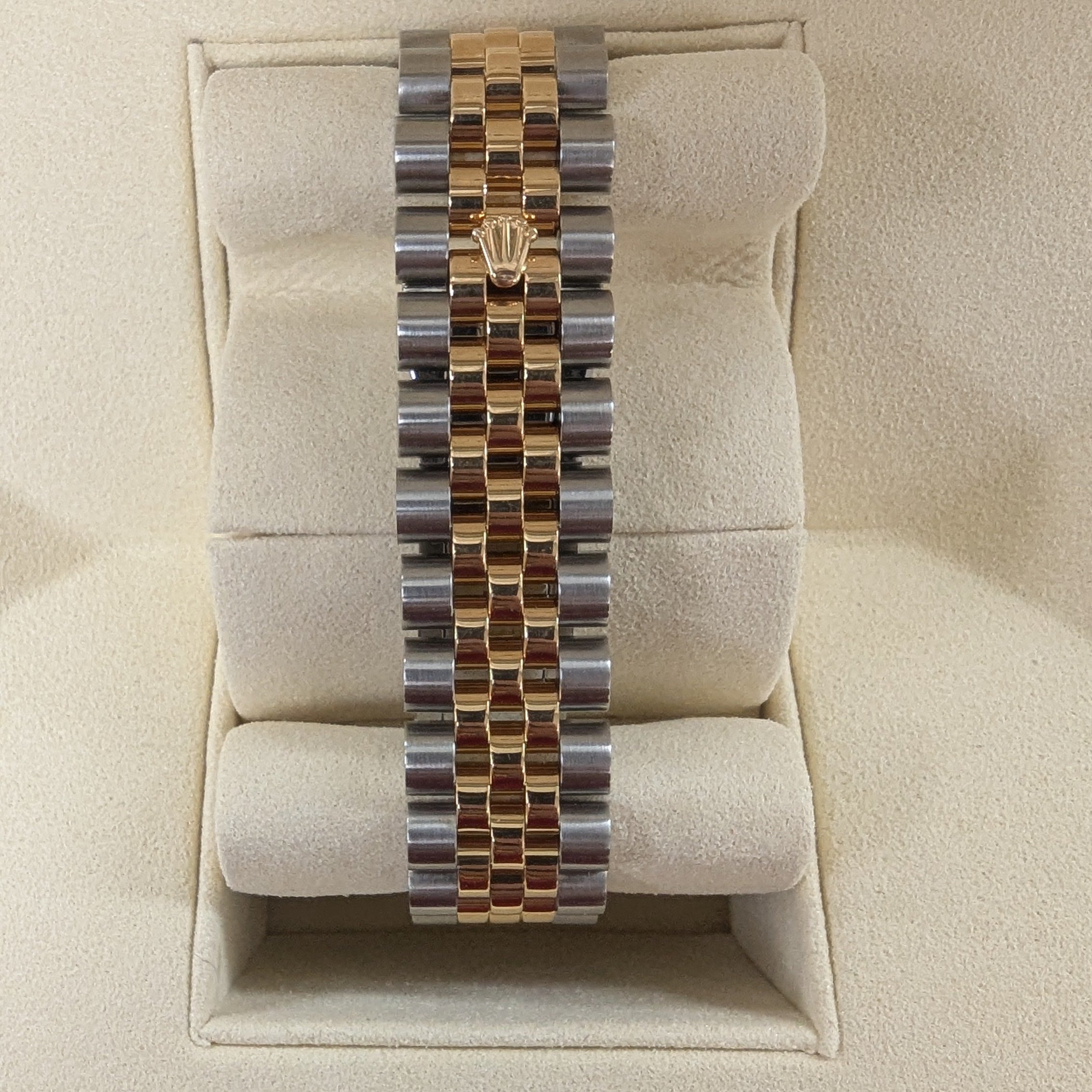 Rolex DateJust Two Tone 36mm, Champagne + Diamond Anniversary Dial (Ref. 116233)