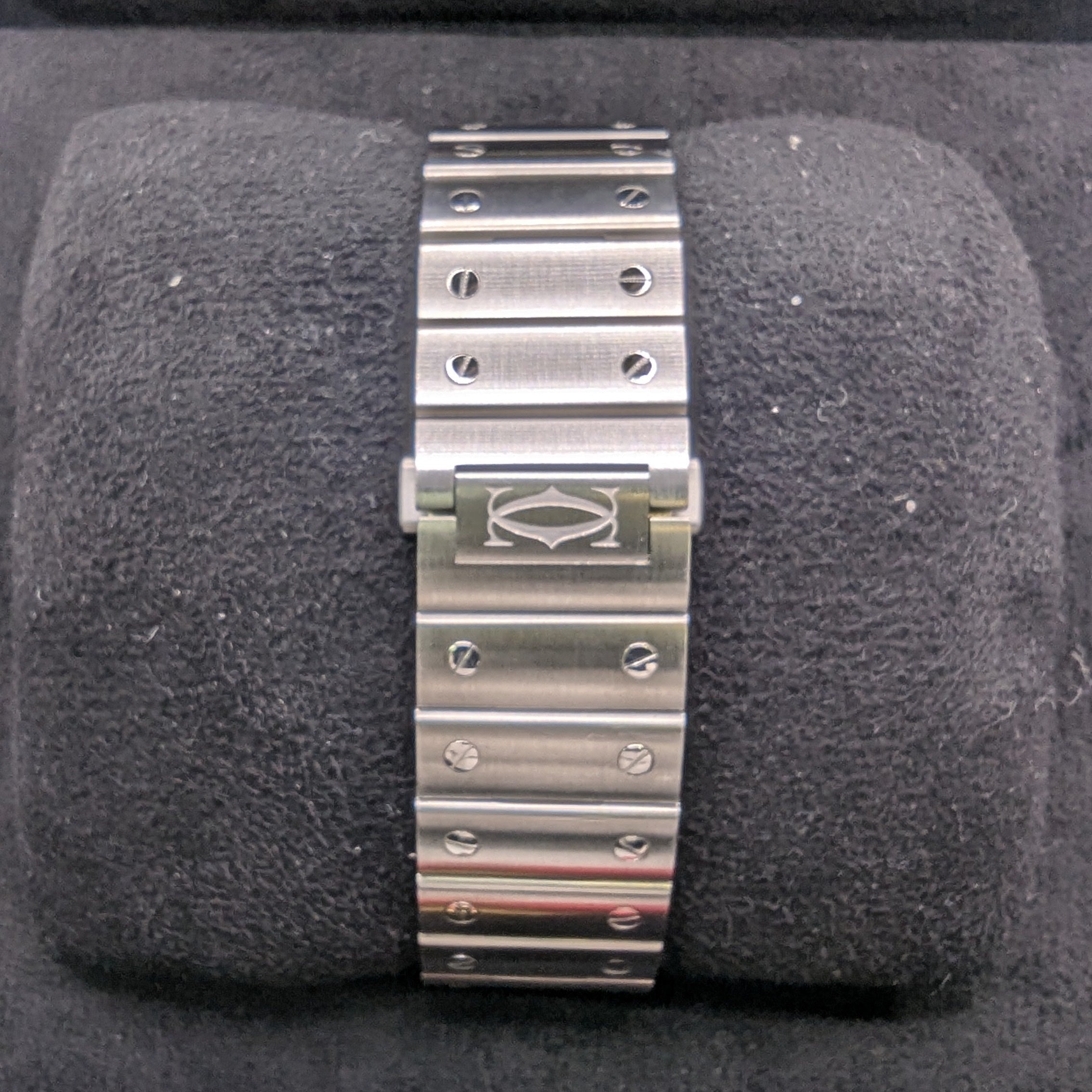 Cartier Santos, Green Dial, Large (Ref. WSSA0062)