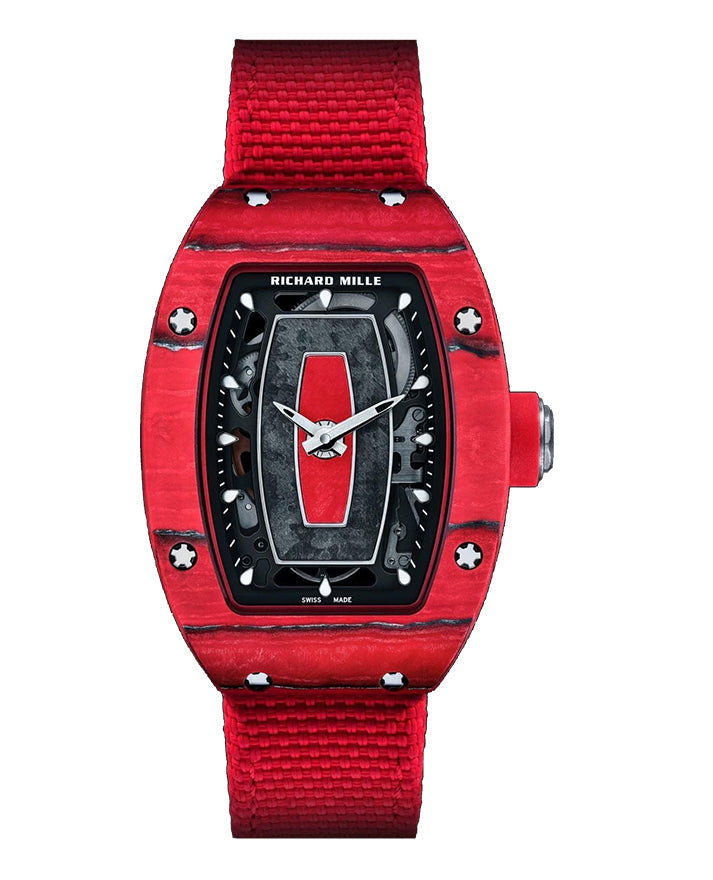 Richard Mille Automatic Racing Red Carbon Black Red Dial RM 07-01 - Like New