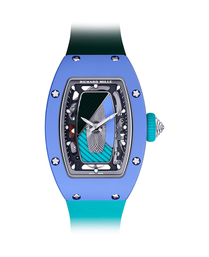 Richard Mille Automatic Winding Coloured Ceramic Pastel Blue RM 07-01 - Like New
