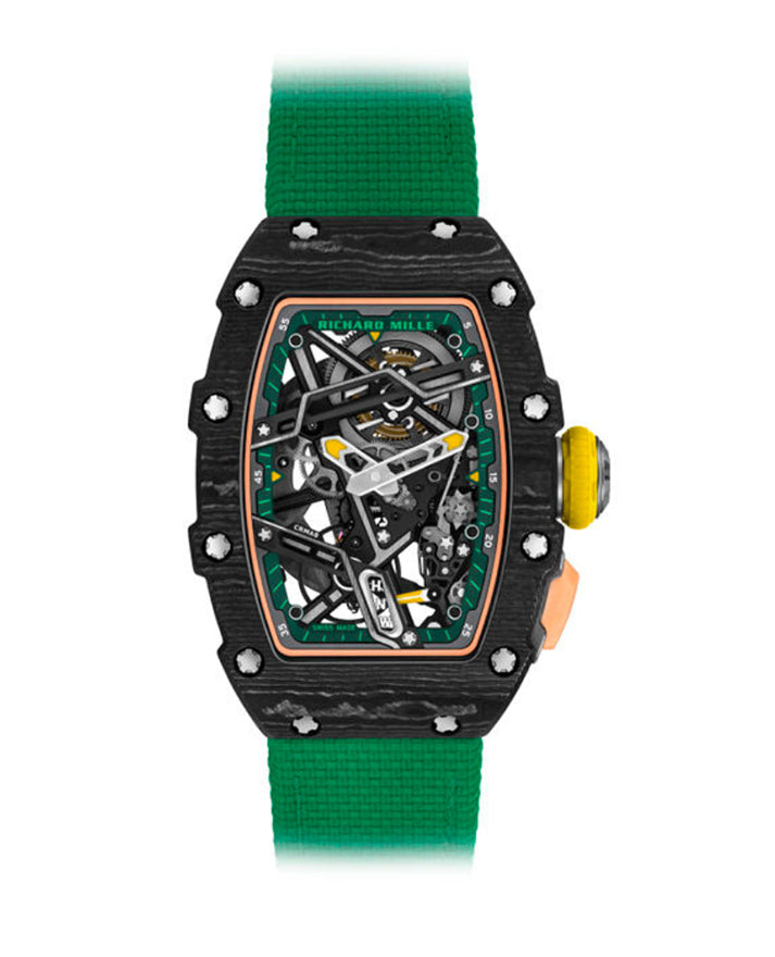 Richard Mille Automatic Winding Sport "Ester Ledecka" Black Carbon TPT RM 07-04 - Like New