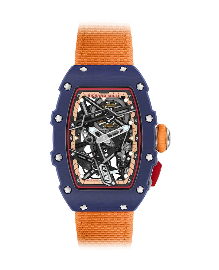 Richard Mille Automatic Winding Sport "Margot Laffite" Blue Quartz TPT RM 07-04 - Like New