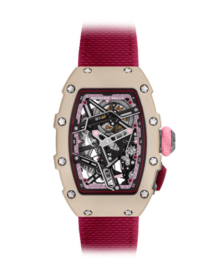 Richard Mille Automatic Winding Sport "Nelly Korda" Creamy White Quartz TPT RM 07-04 - Like New