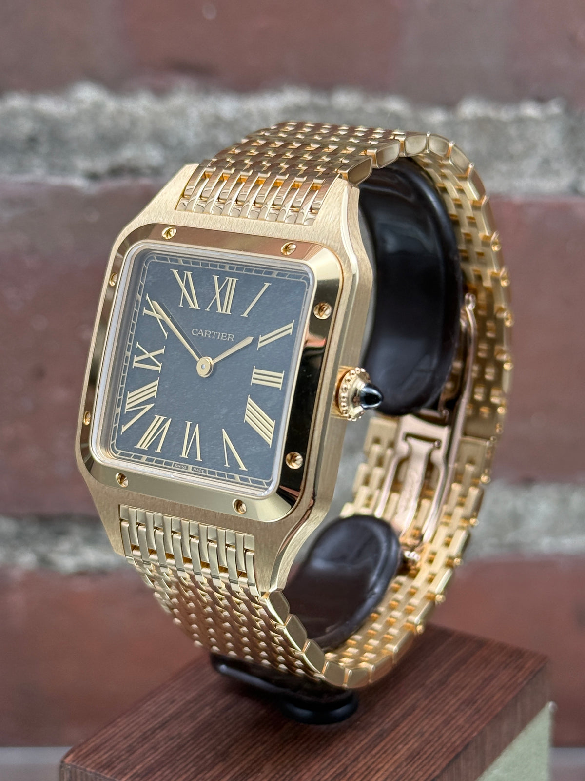 Brand new Cartier Santos Dumont Limited Obsidian Dial WGSA0123 WGSA0123 | N/A N/A