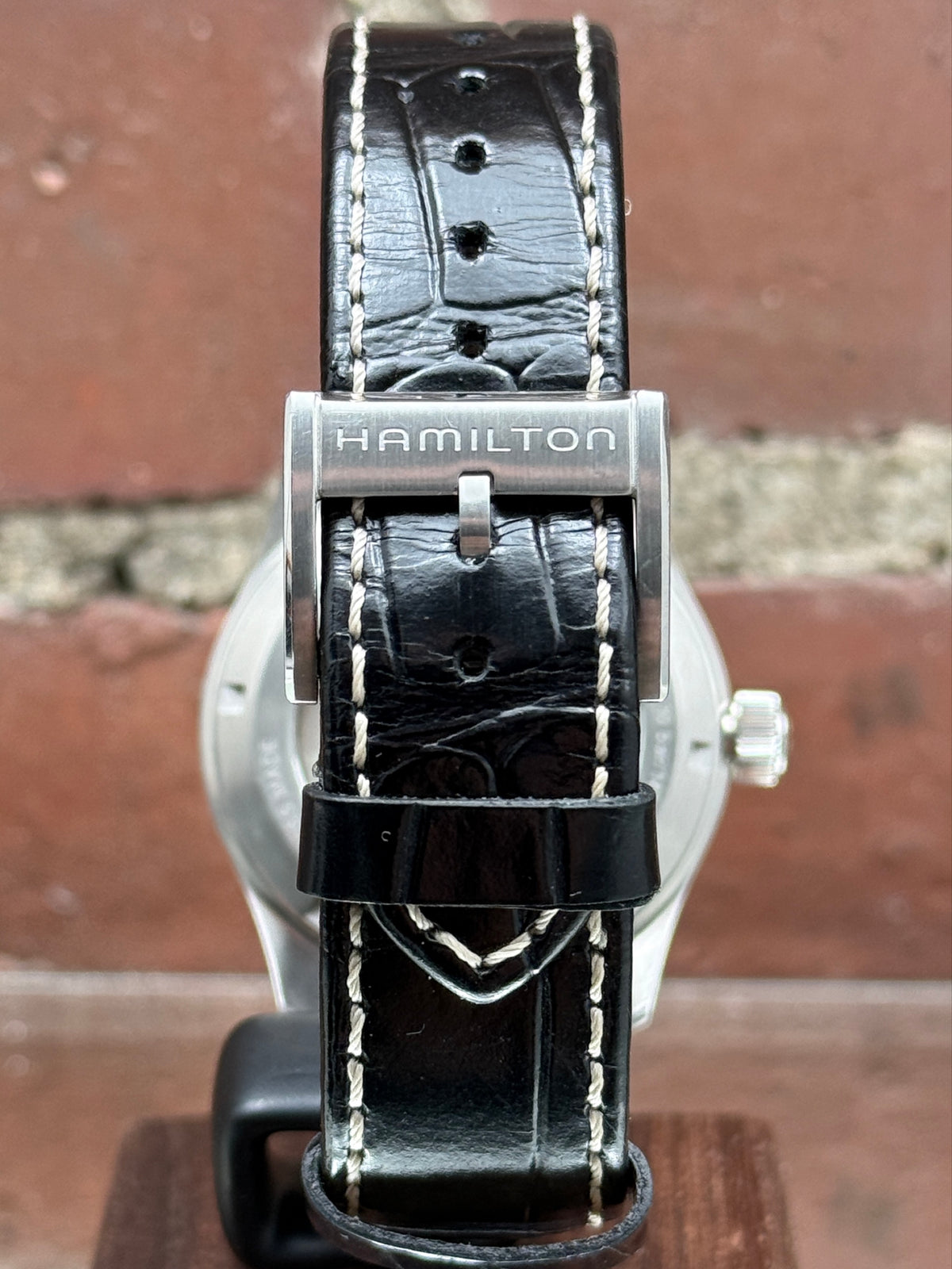 Pre-owned Hamilton Khaki Field Murph 38mm H70405730 | Steel Black