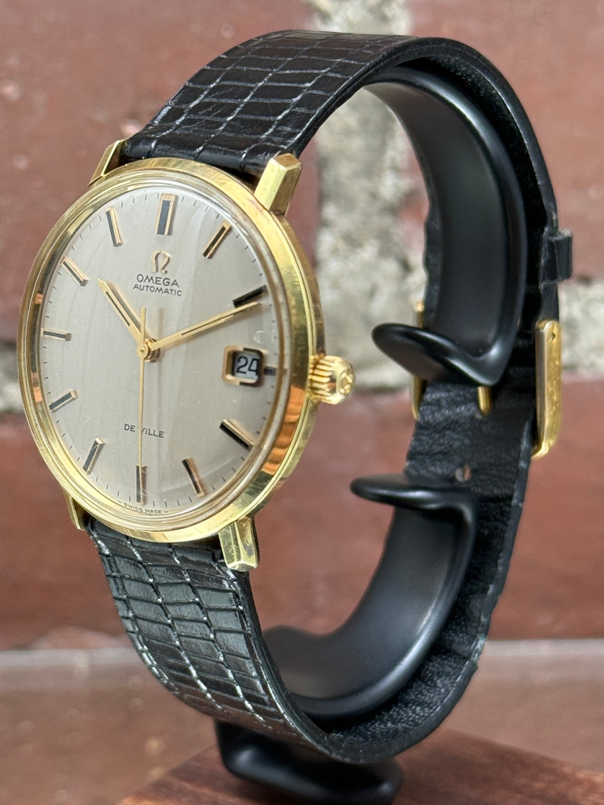 Pre-owned Omega Seamaster Deville 136.020 | Gold and steel Silver