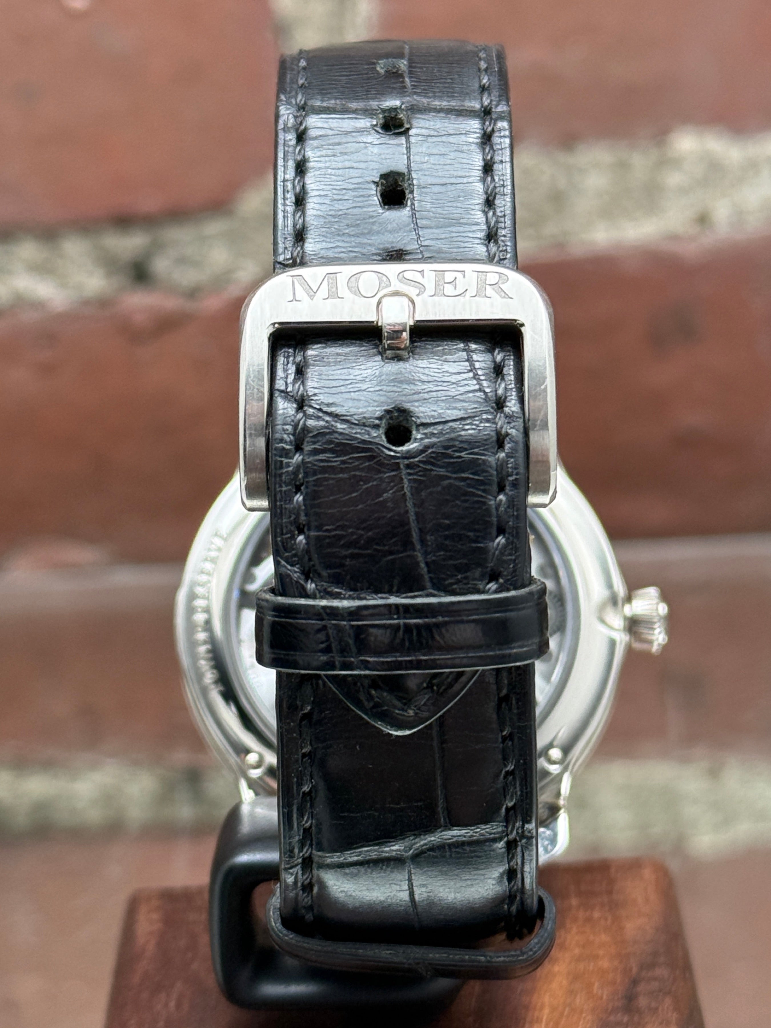 MINT H.Moser & Cie Mayu 321503024 | palladium blue  fume