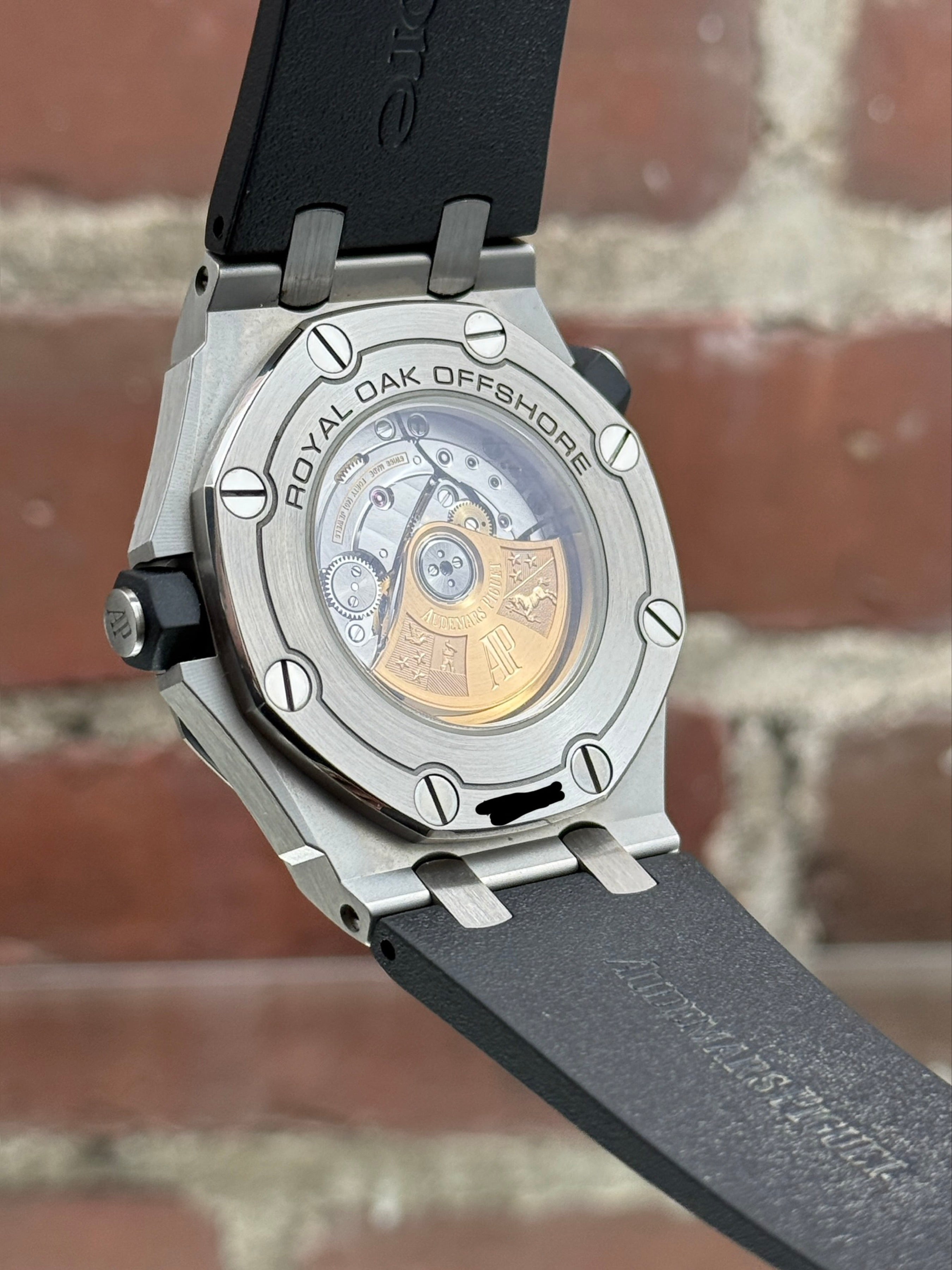 Pre-owned Audemars Piguet Royal Oak Offshore Diver 15710ST.OO.A002CA.02 |  steel  black