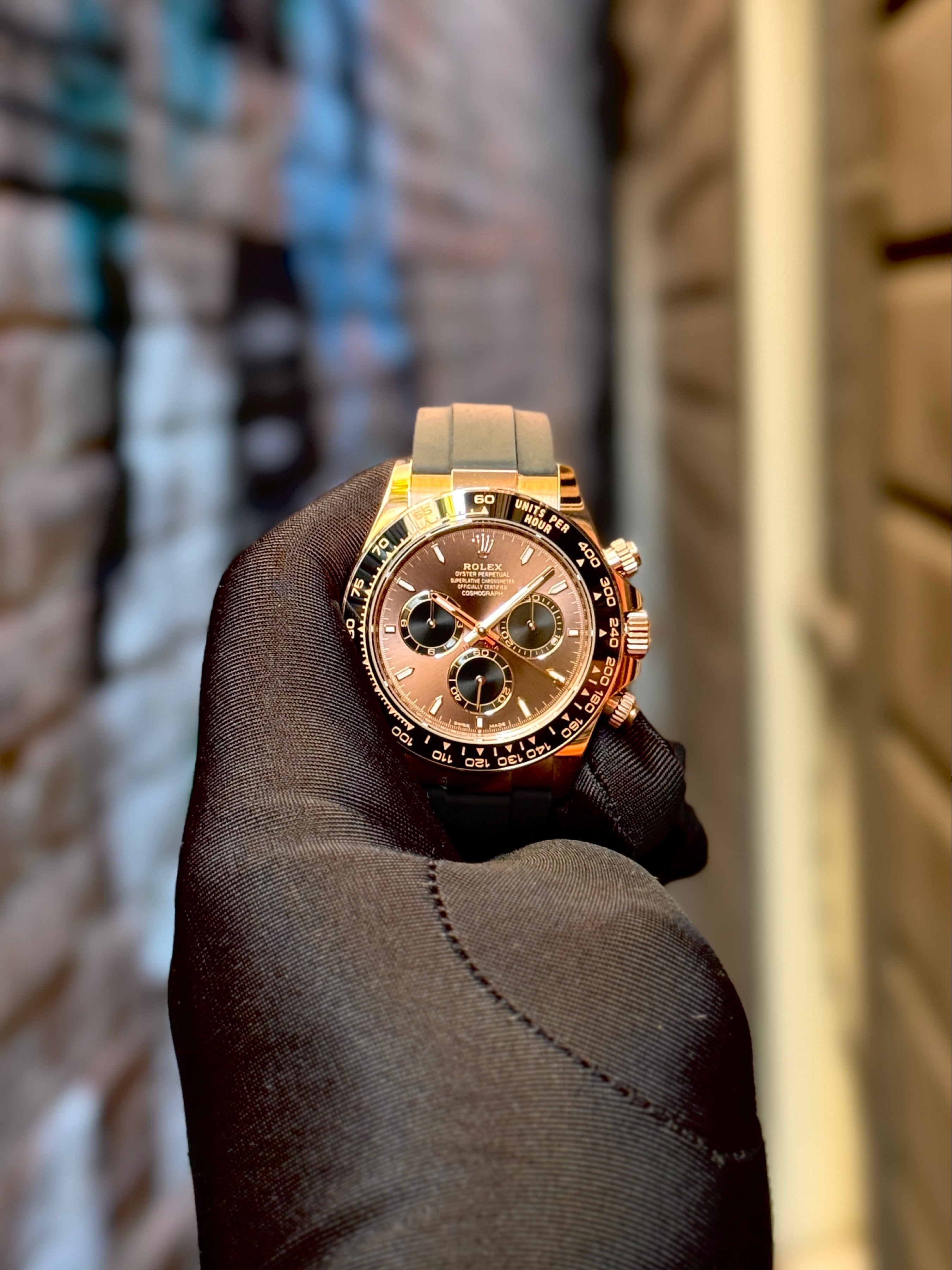 Brand new Rolex Cosmograph Daytona 126515LN | pink gold chocolate