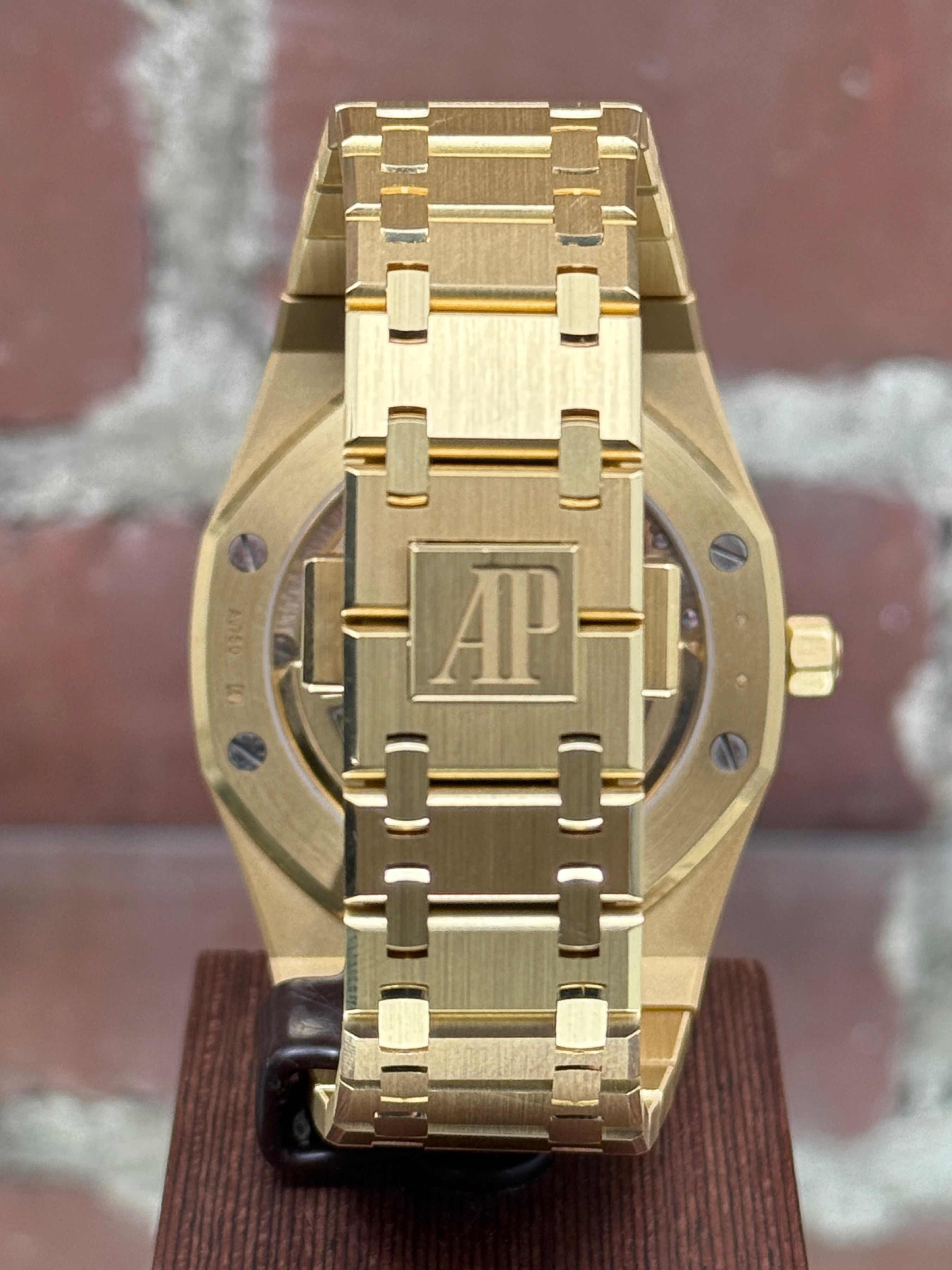 Audemars Piguet "jumbo" Extra-thin Openworked Royal Oak