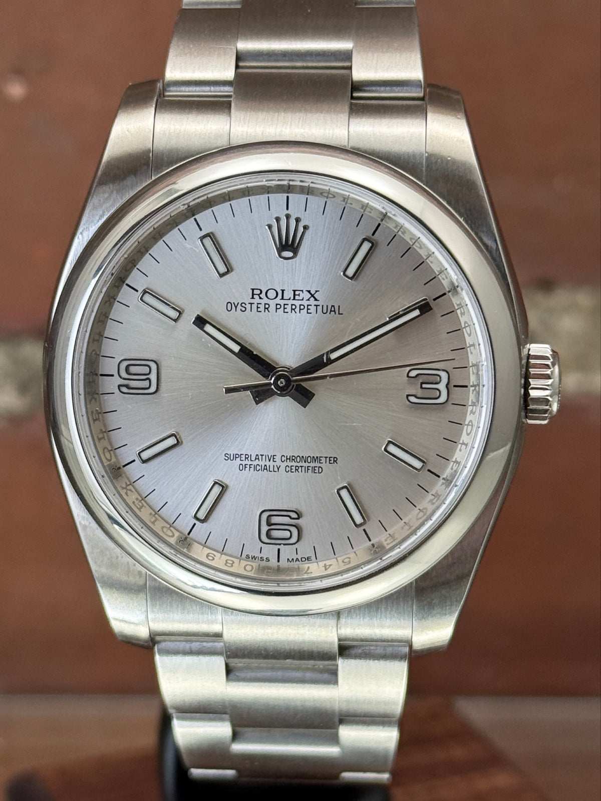 Pre-owned Rolex Oyster Perpetual 36 116000 | Steel Silver