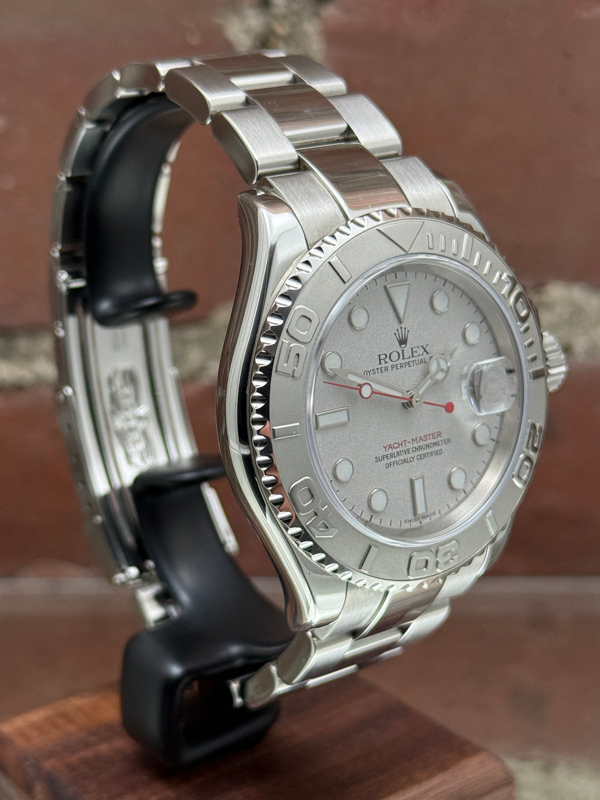 Pre-owned Rolex Yacht-Master 40 116622 | Steel Silver