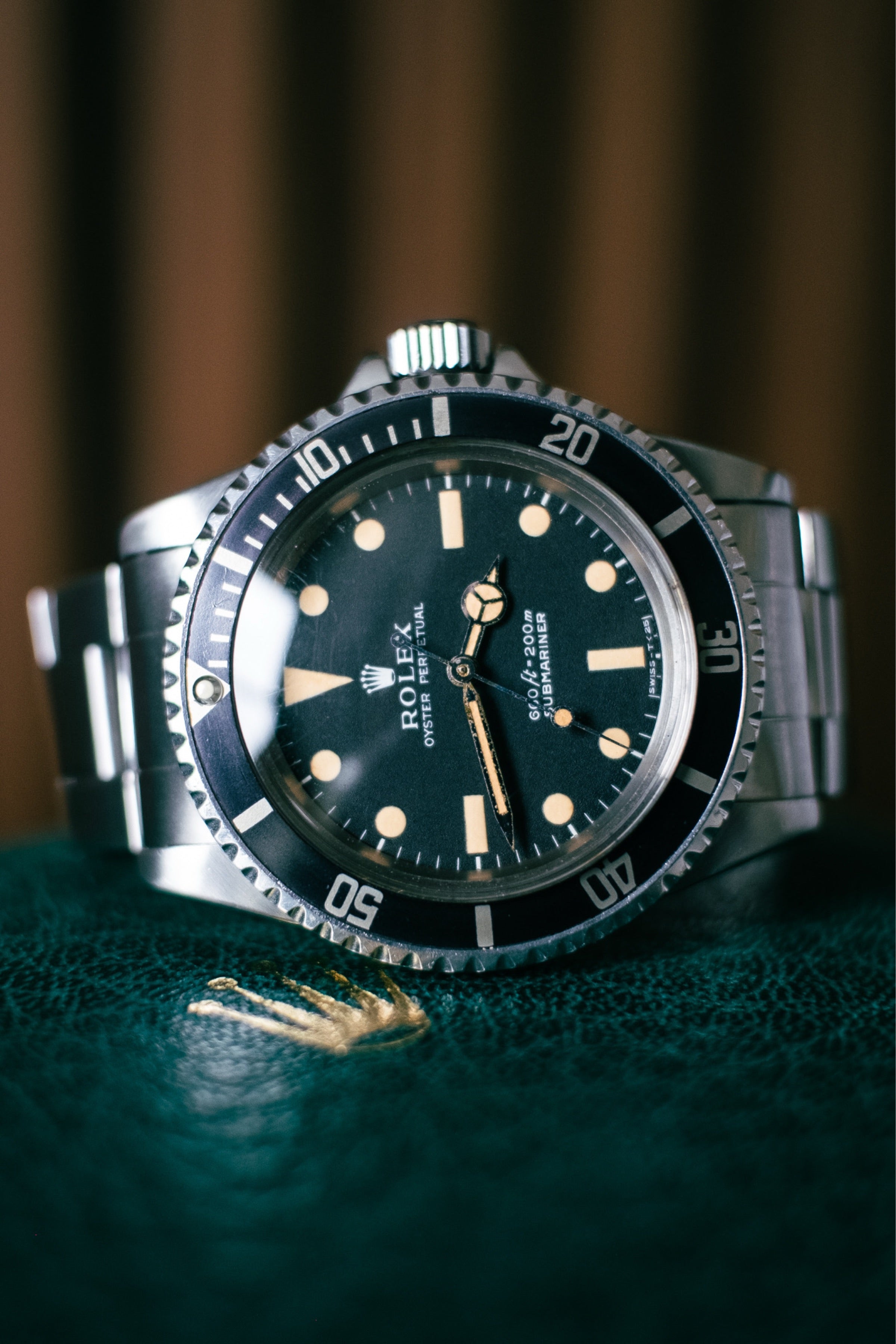 Pre-owned Rolex Submariner 5513 | Steel Black