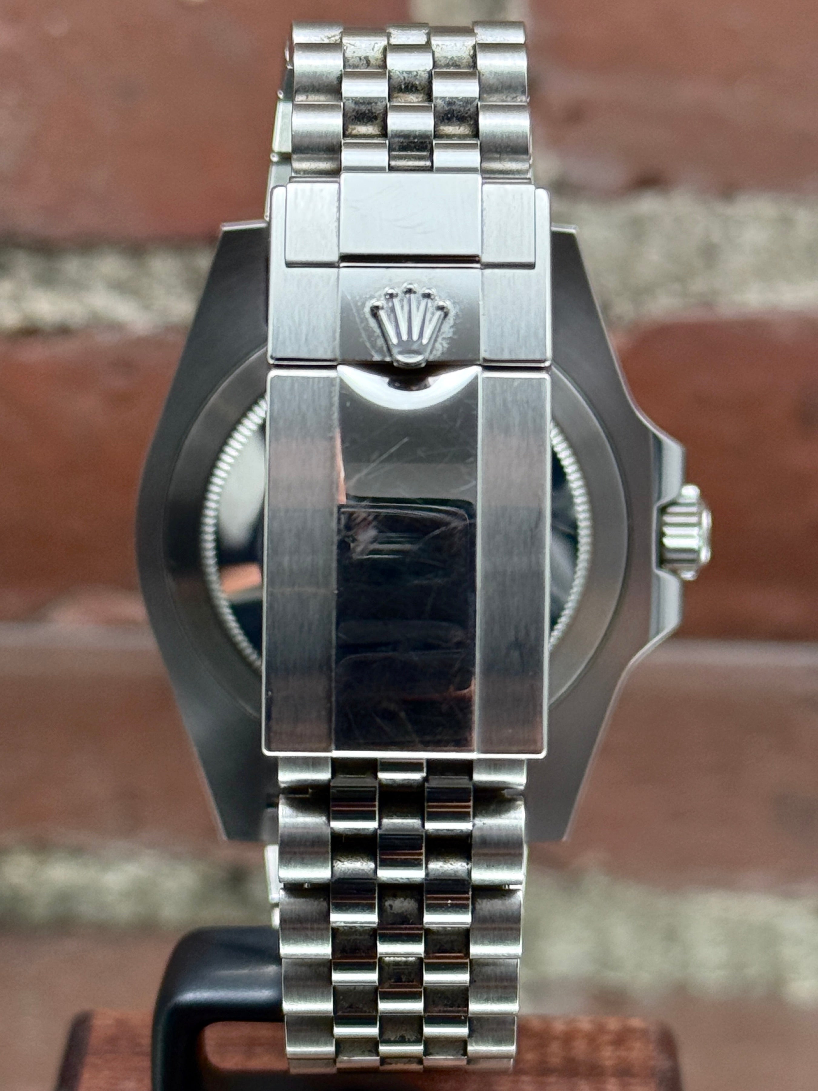 Pre-owned Rolex GMT-Master II 126710BLRO | steel black