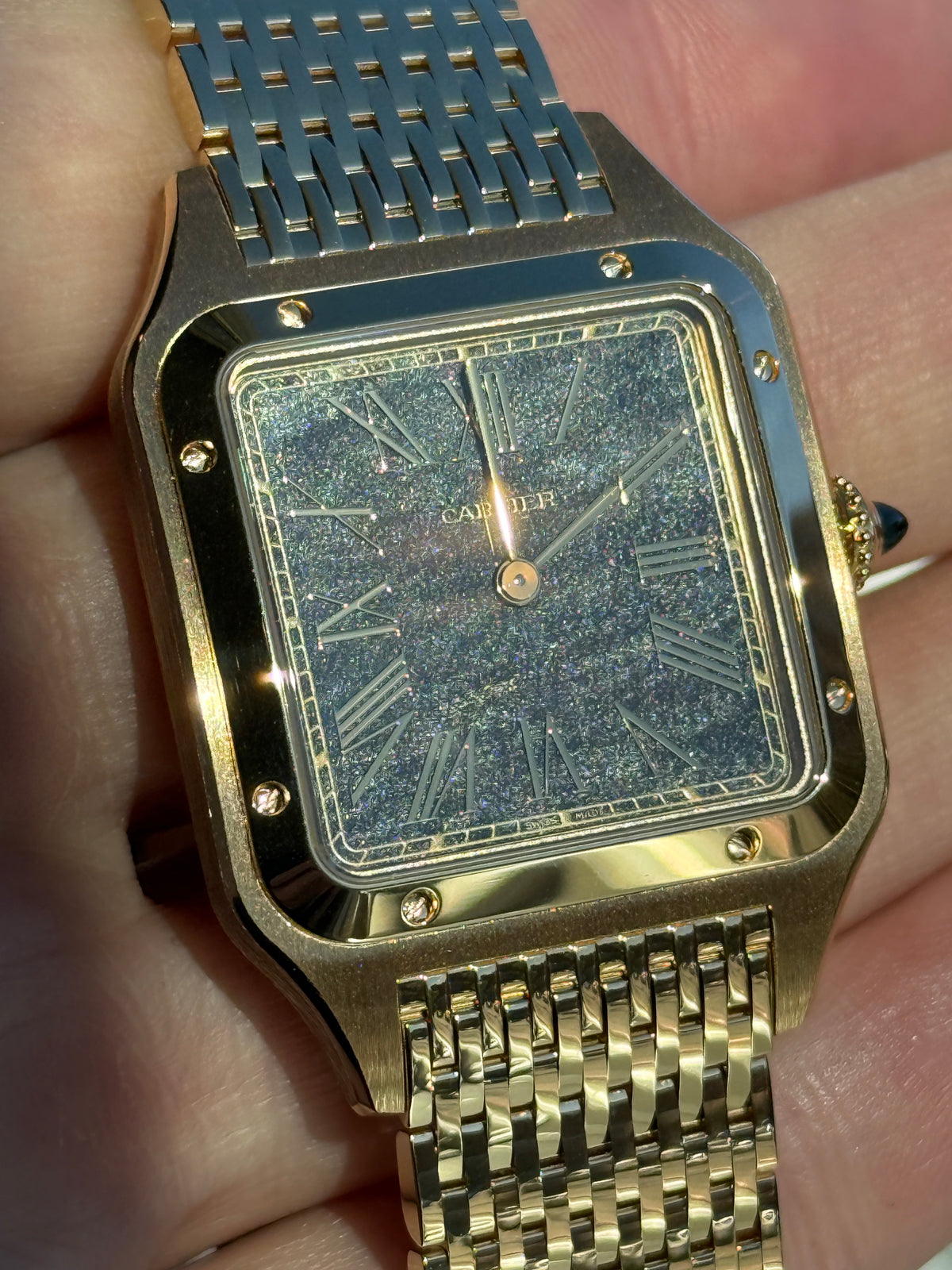 Brand new Cartier Santos Dumont Limited Obsidian Dial WGSA0123 WGSA0123 | N/A N/A